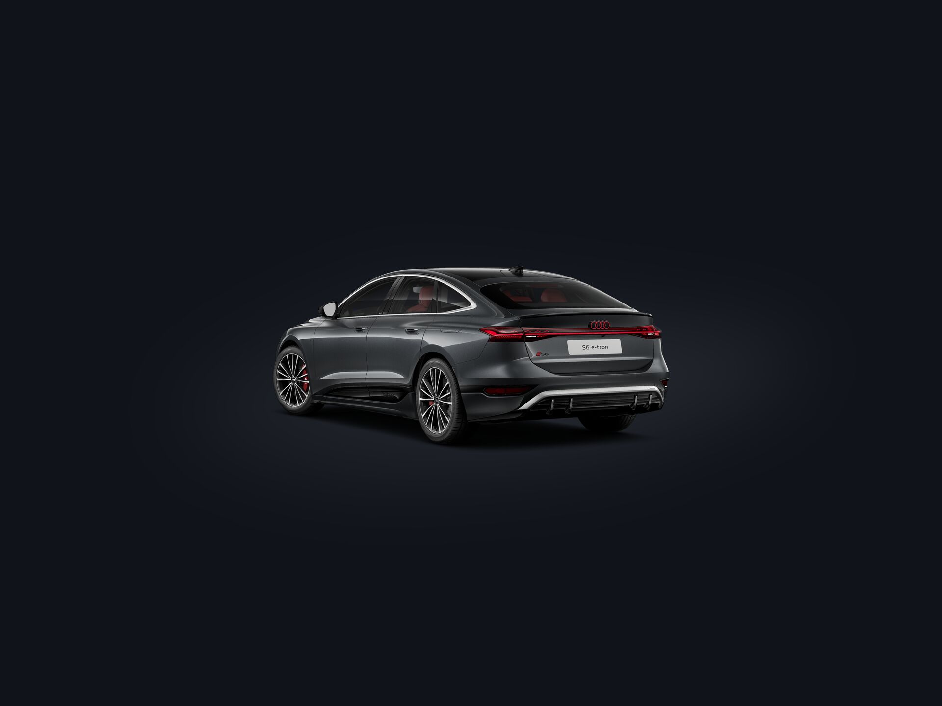 S6 Sportback e-tron 3/4 rear