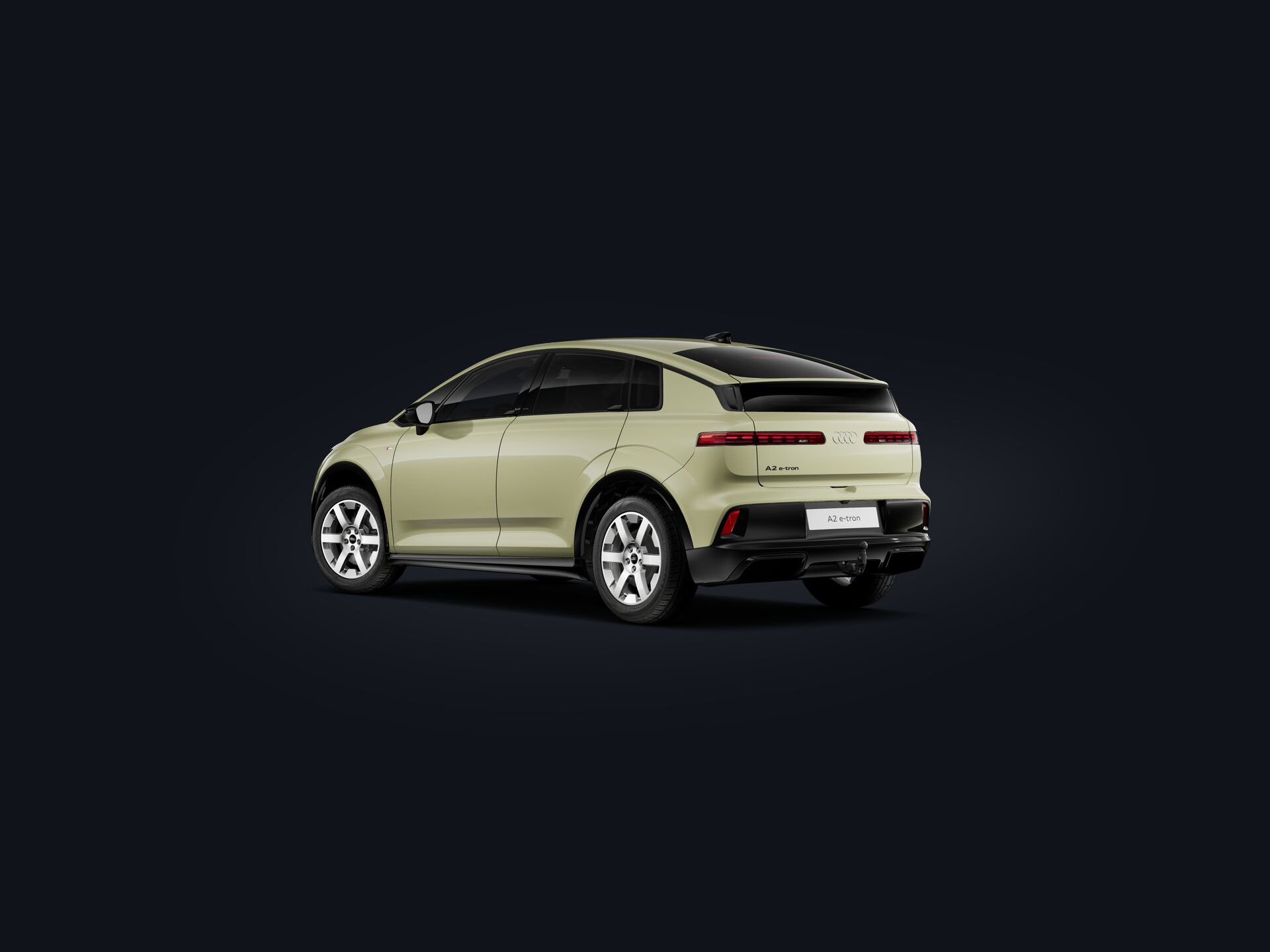 De nieuwe A2 e-tron 3/4 rear