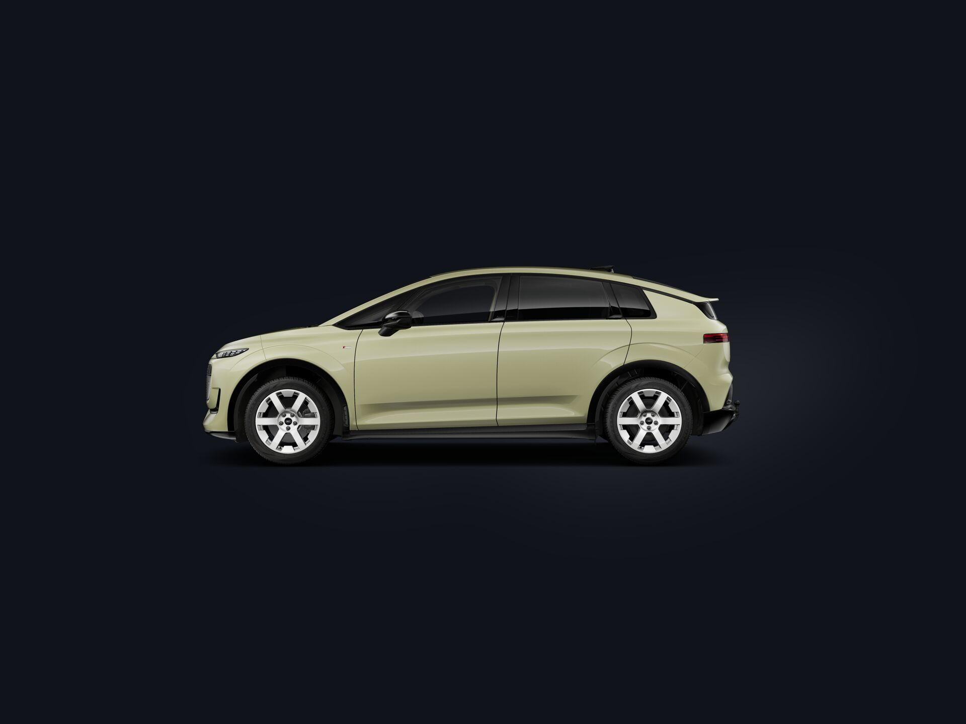 De nieuwe A2 e-tron side