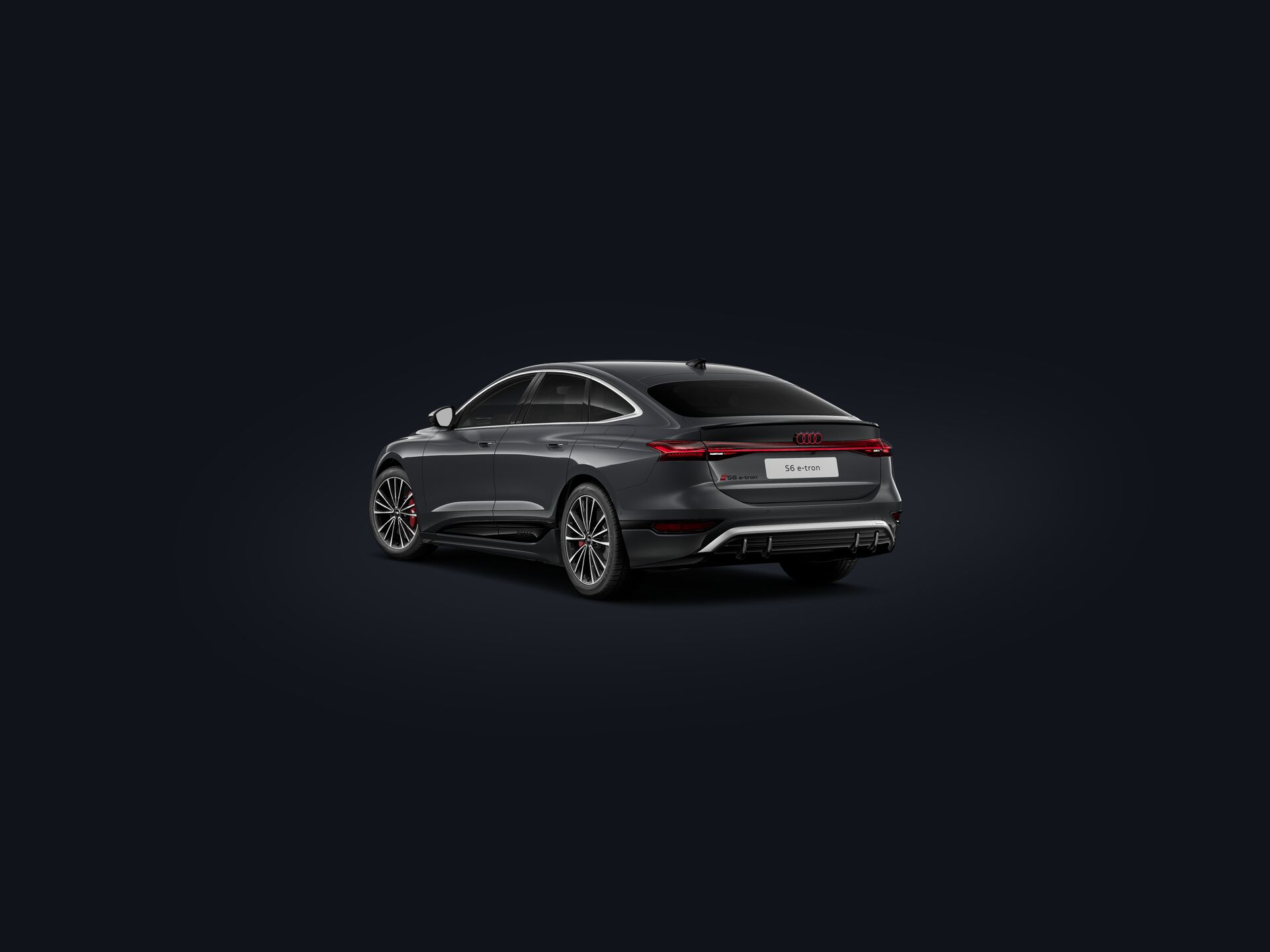 S6 Sportback e-tron 3/4 rear