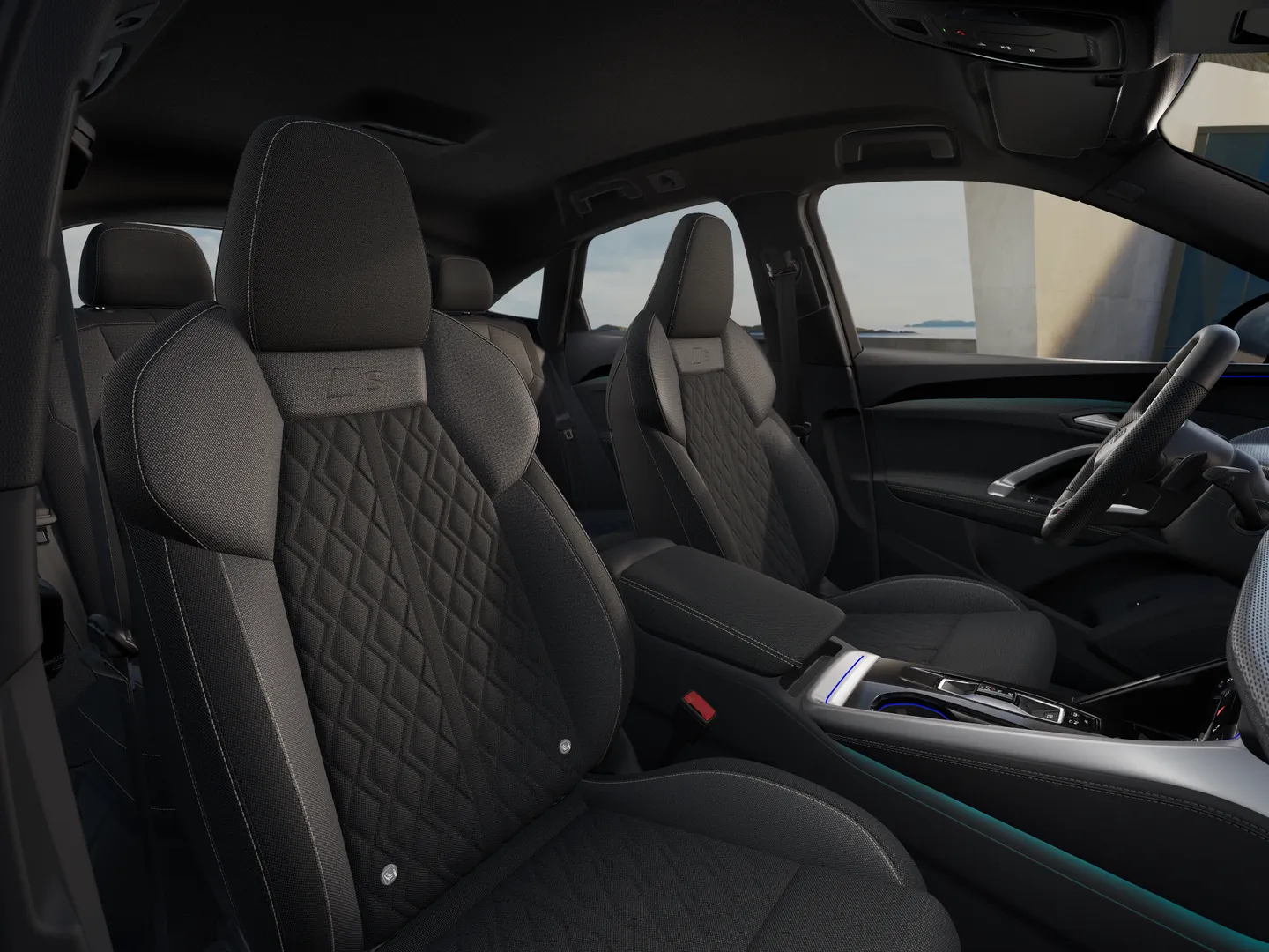 Zdjęcie Audi Q5 Sportback TDI quattro 150 kW S tronic – Ujęcie: przednie fotele