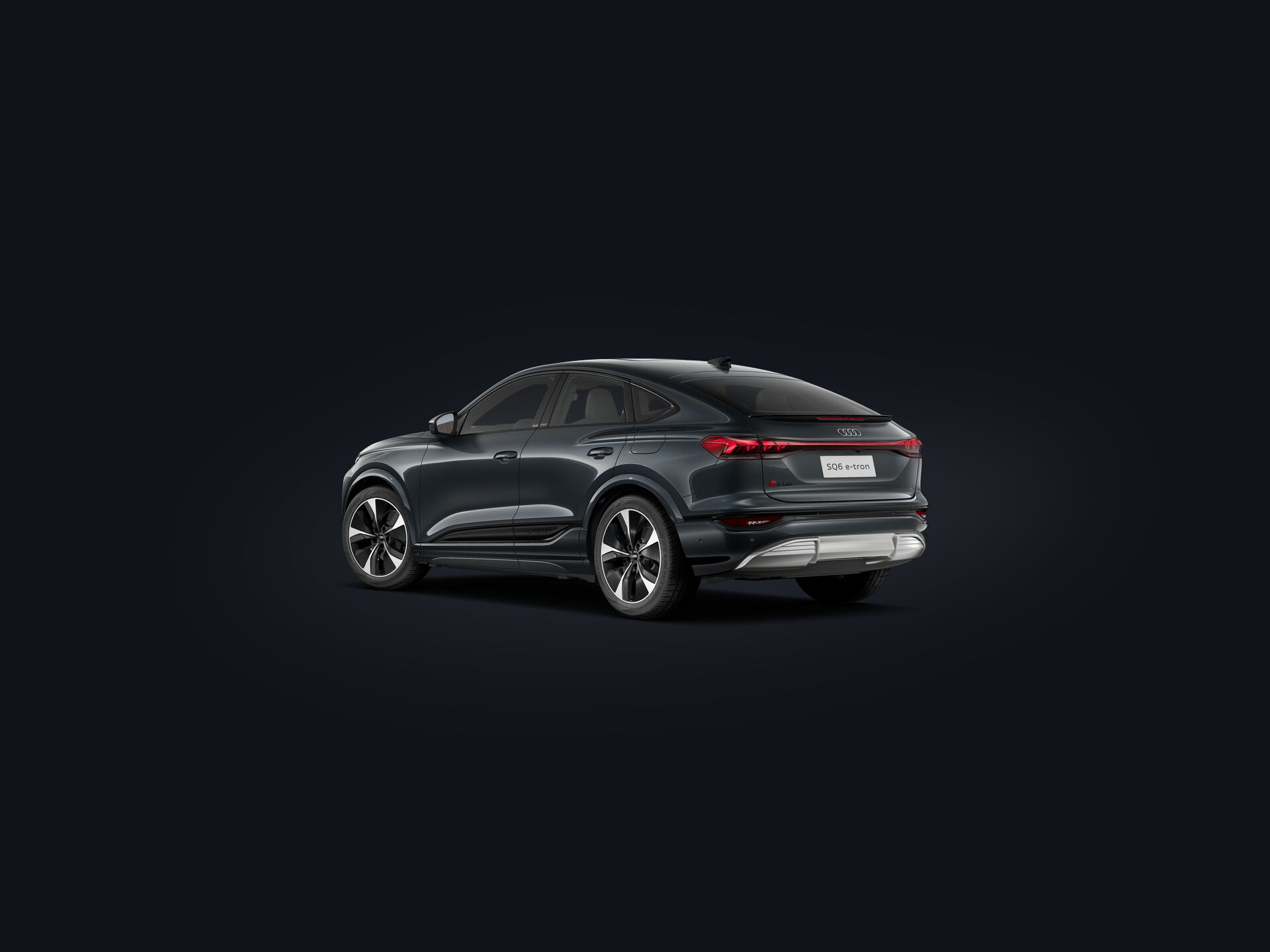 SQ6 Sportback e-tron 3/4 rear