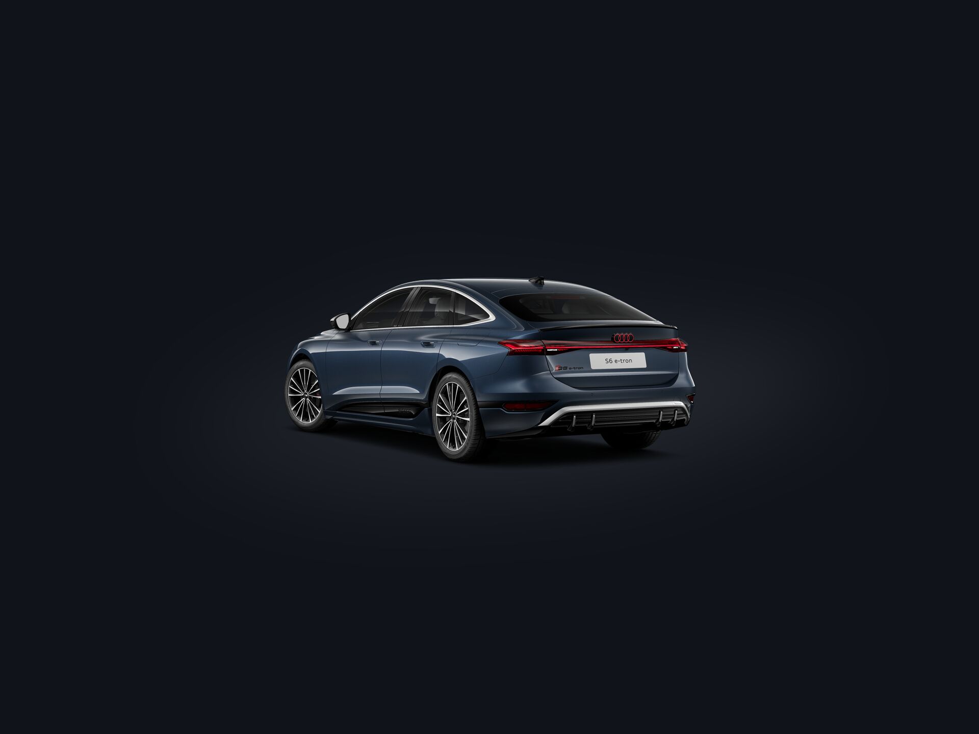 S6 Sportback e-tron 3/4 rear
