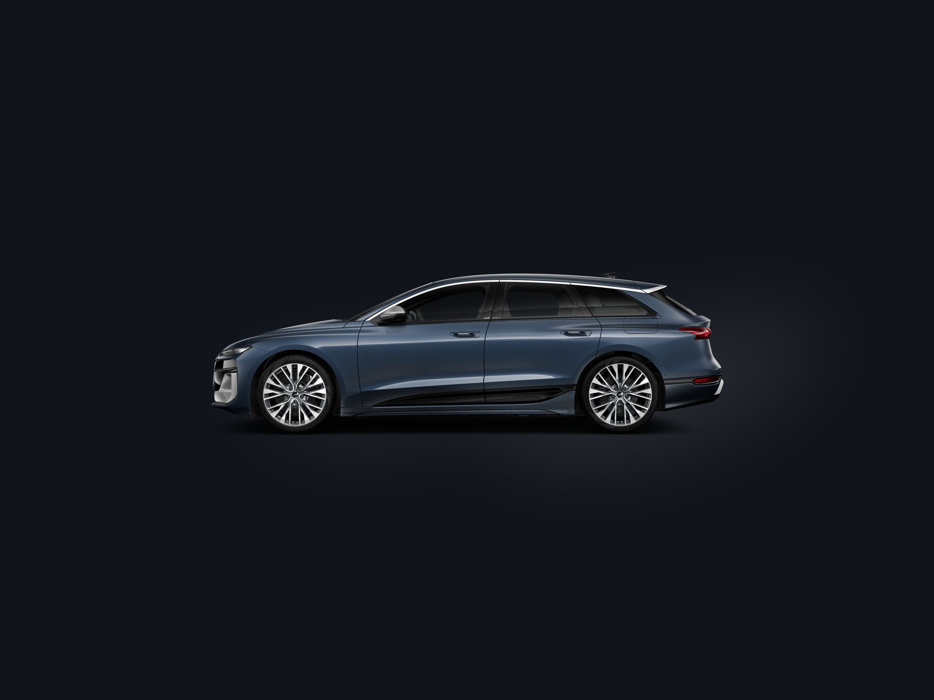 S6 Avant e-tron side