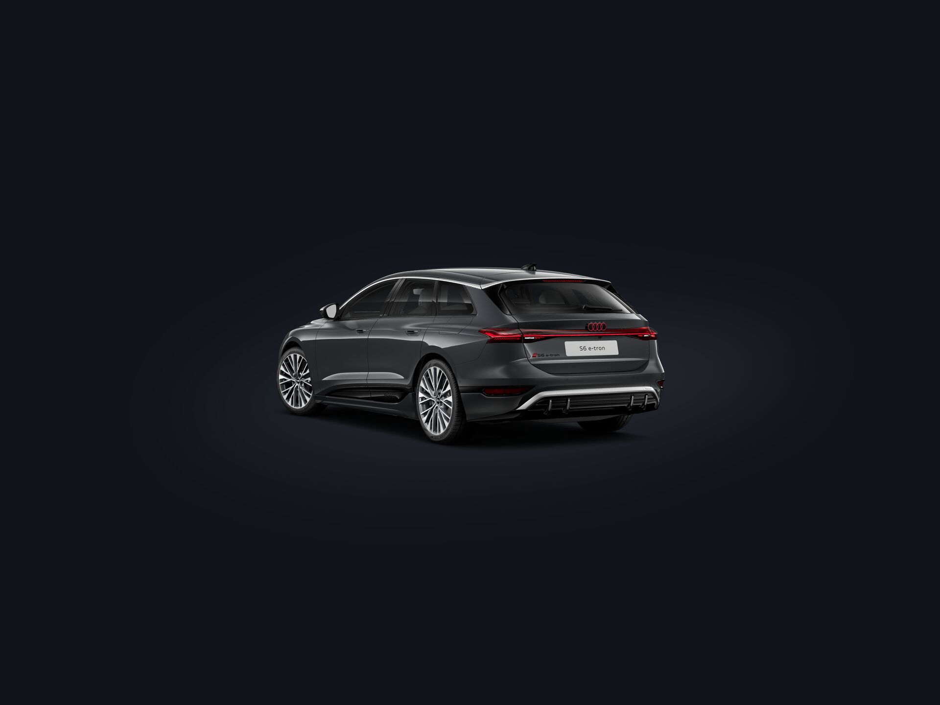 Audi S6 Avant e-tron 3/4 rear