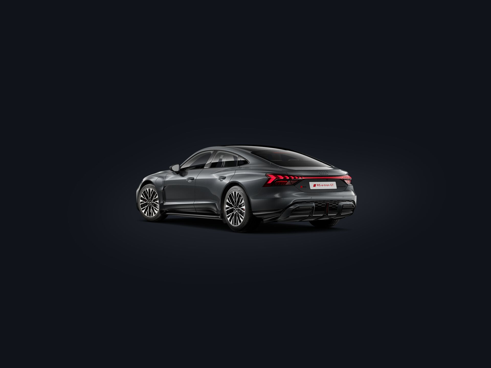 RS e-tron GT performance 3/4 rear
