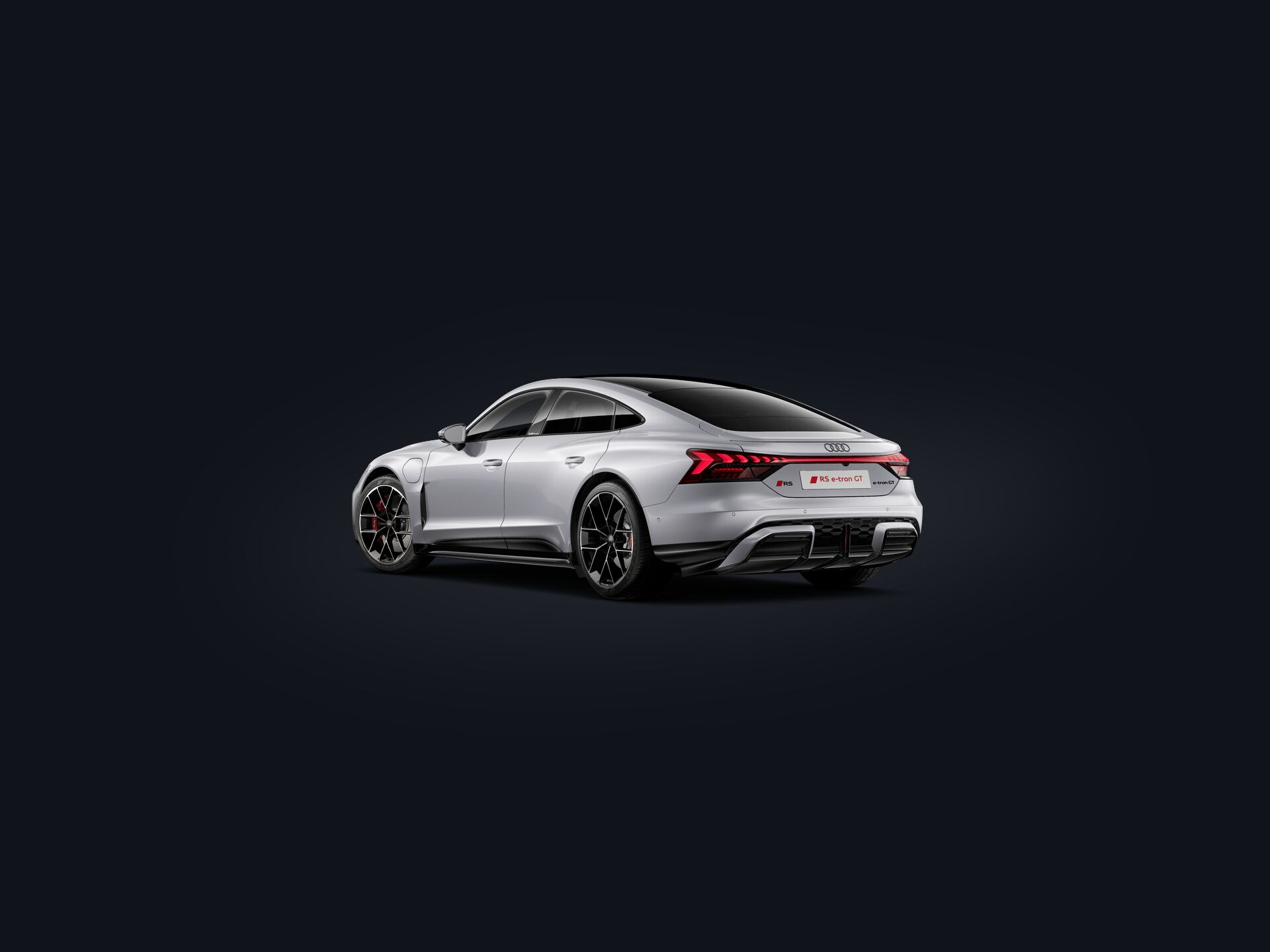 RS e-tron GT performance 3/4 rear