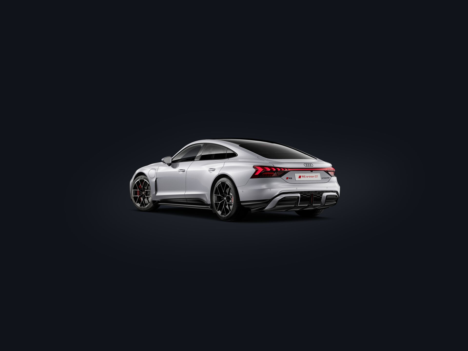 RS e-tron GT performance 3/4 rear