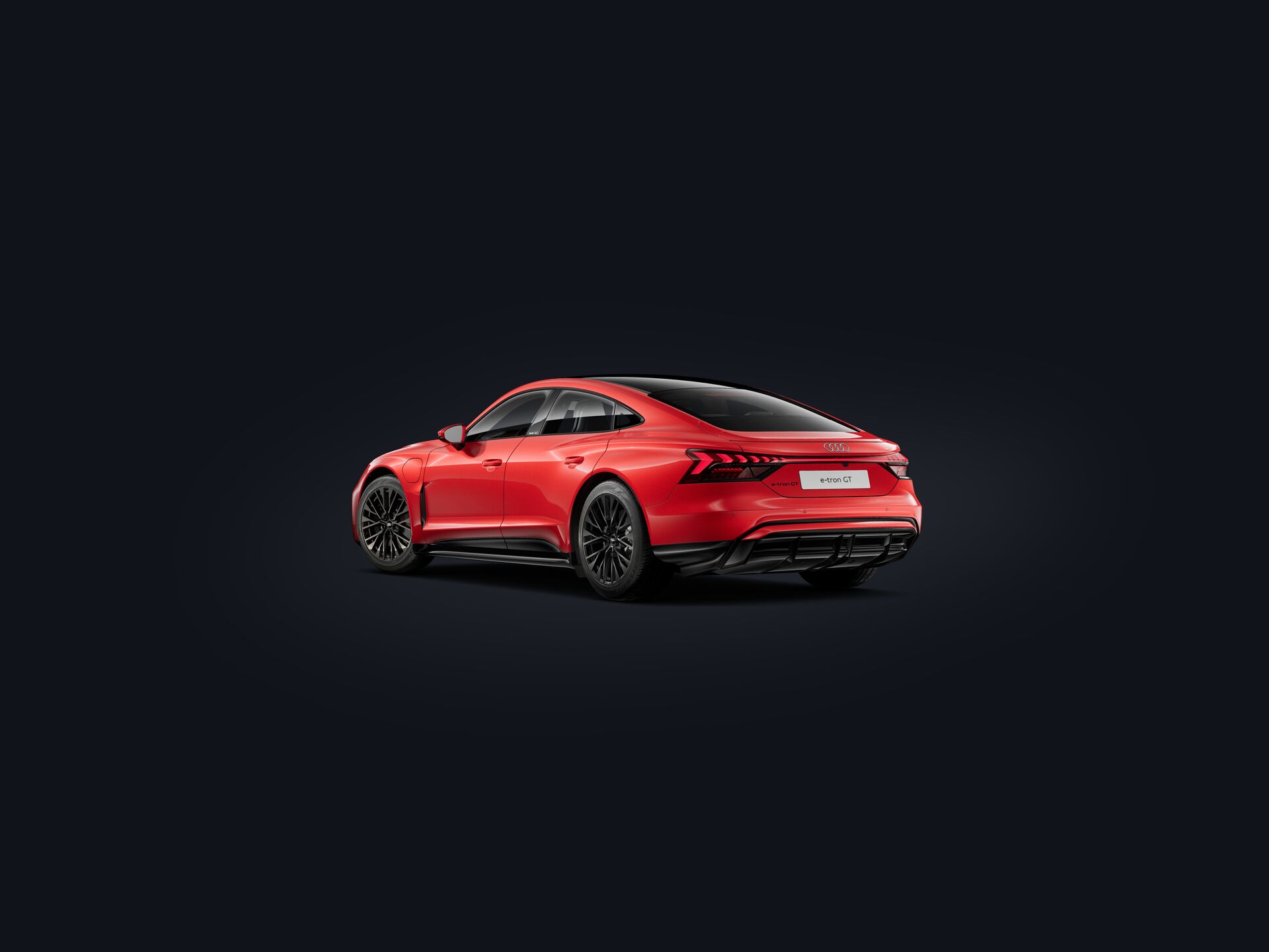 e-tron GT quattro 3/4 rear