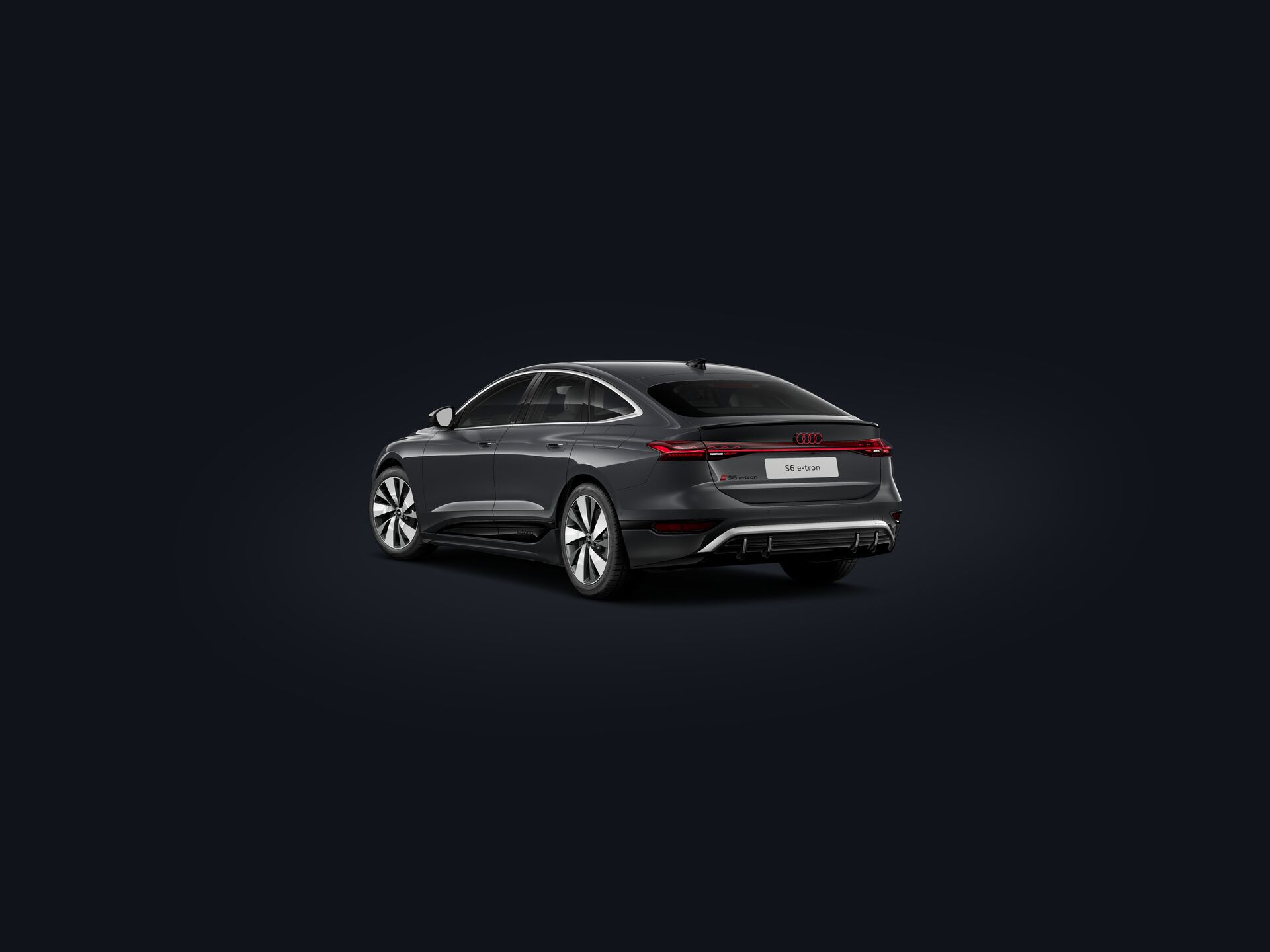 S6 Sportback e-tron 3/4 rear