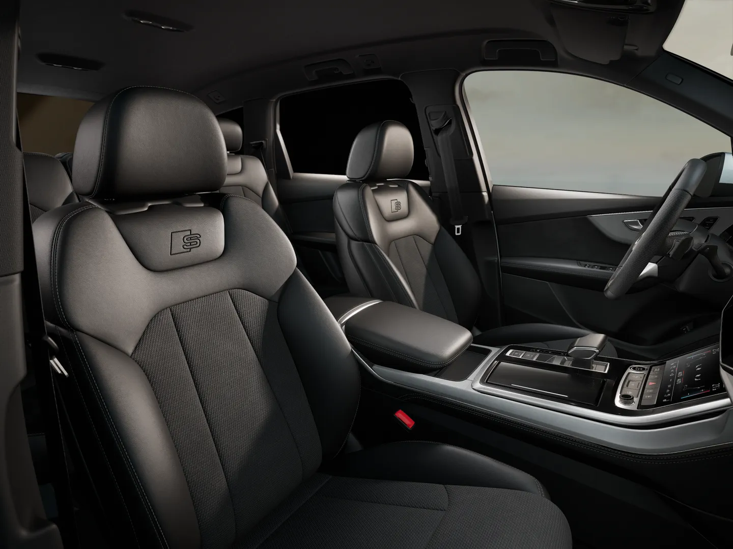 Zdjęcie&nbsp;Audi Q7 SUV TFSI e&nbsp;TFSI e quattro 290 kW tiptronic&nbsp;– Ujęcie: przednie fotele