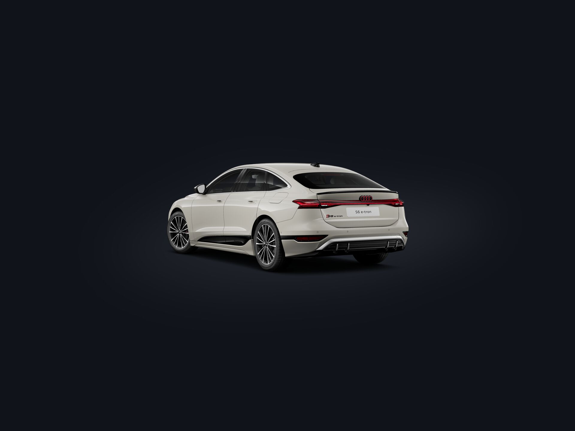 S6 Sportback e-tron 3/4 rear