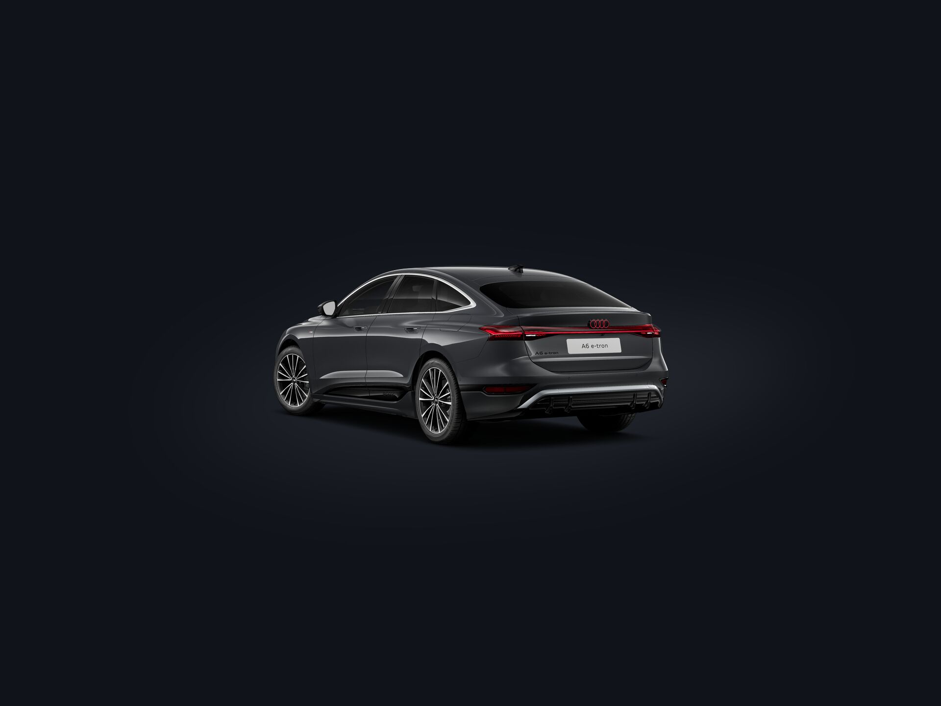 A6 Sportback e-tron 3/4 rear