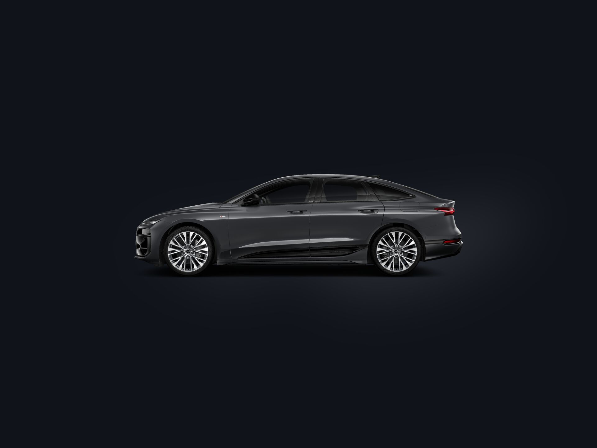 A6 Sportback e-tron side