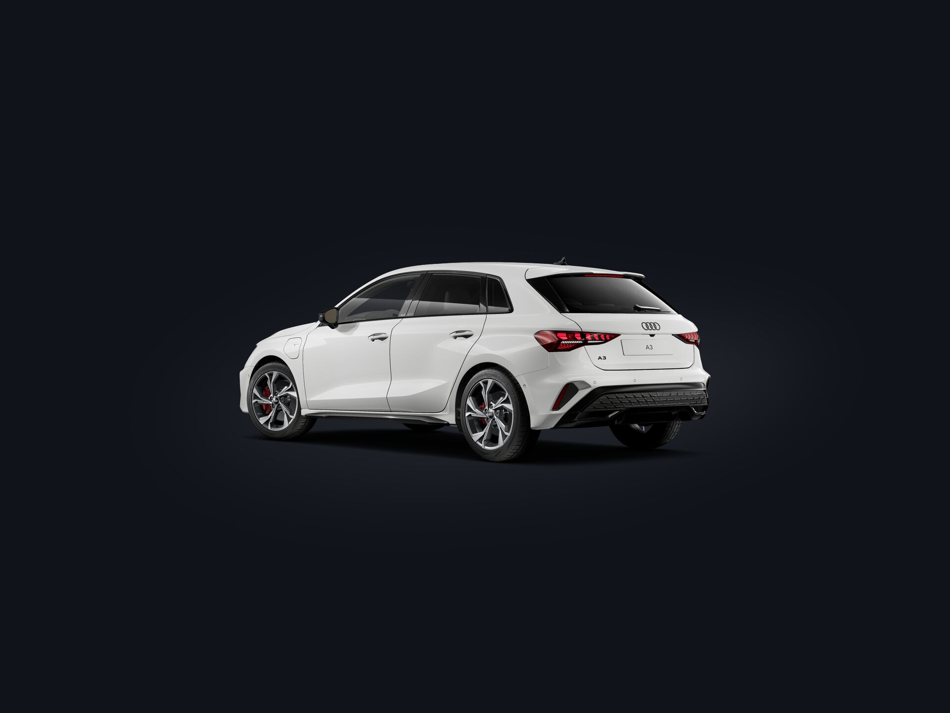 A3 Sportback TFSI e 3/4 rear