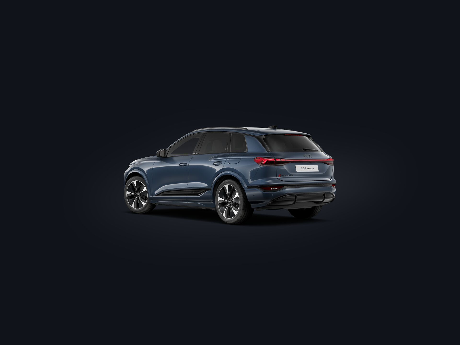 SQ6 SUV e-tron 3/4 rear