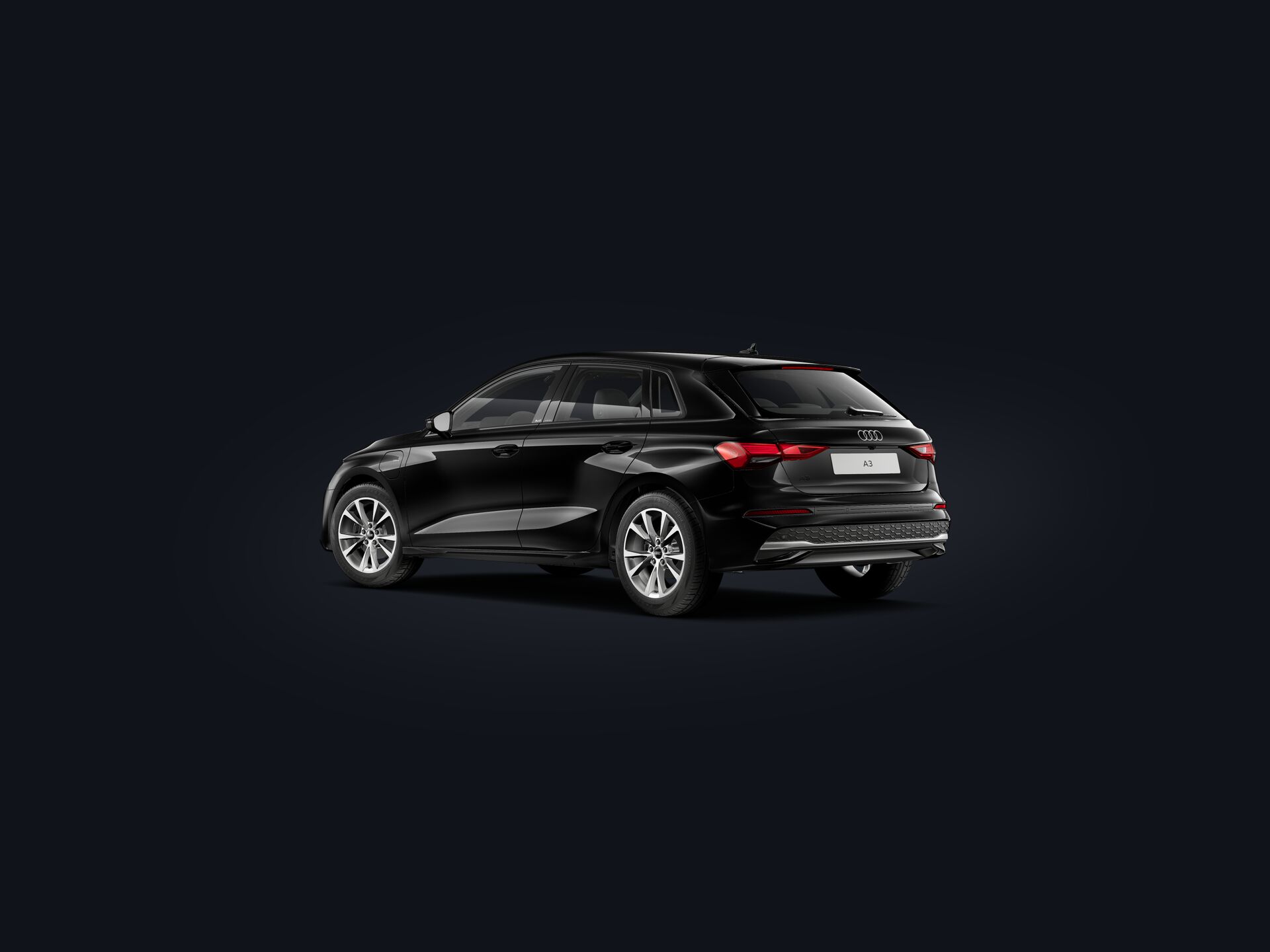 A3 Sportback e-hybrid 3/4 rear