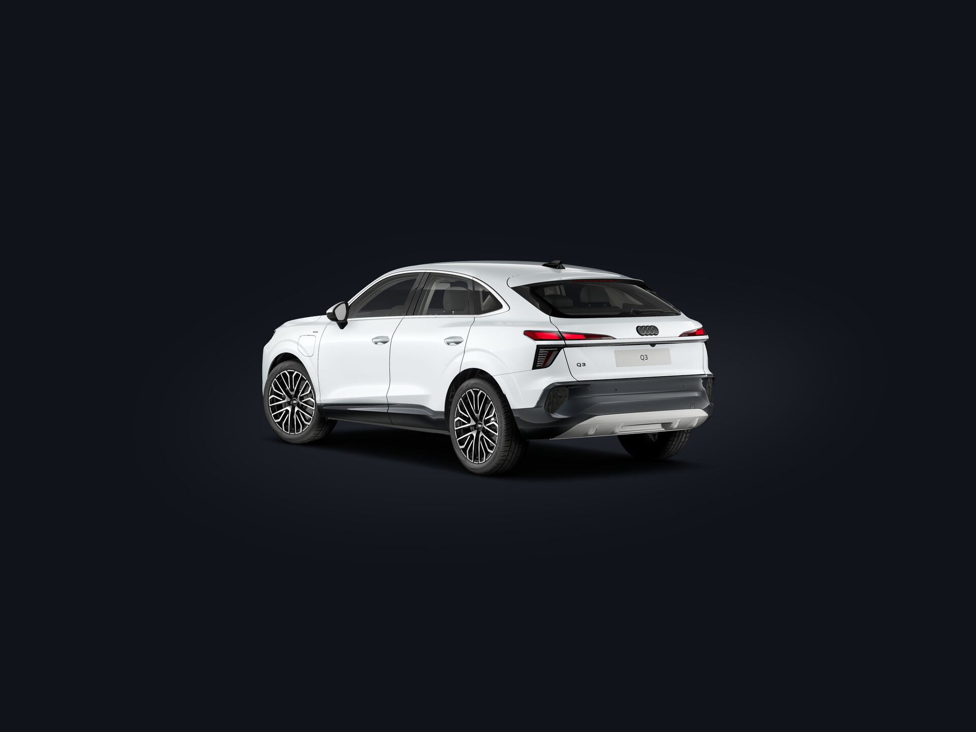 Q3 Sportback e-hybrid 3/4 rear