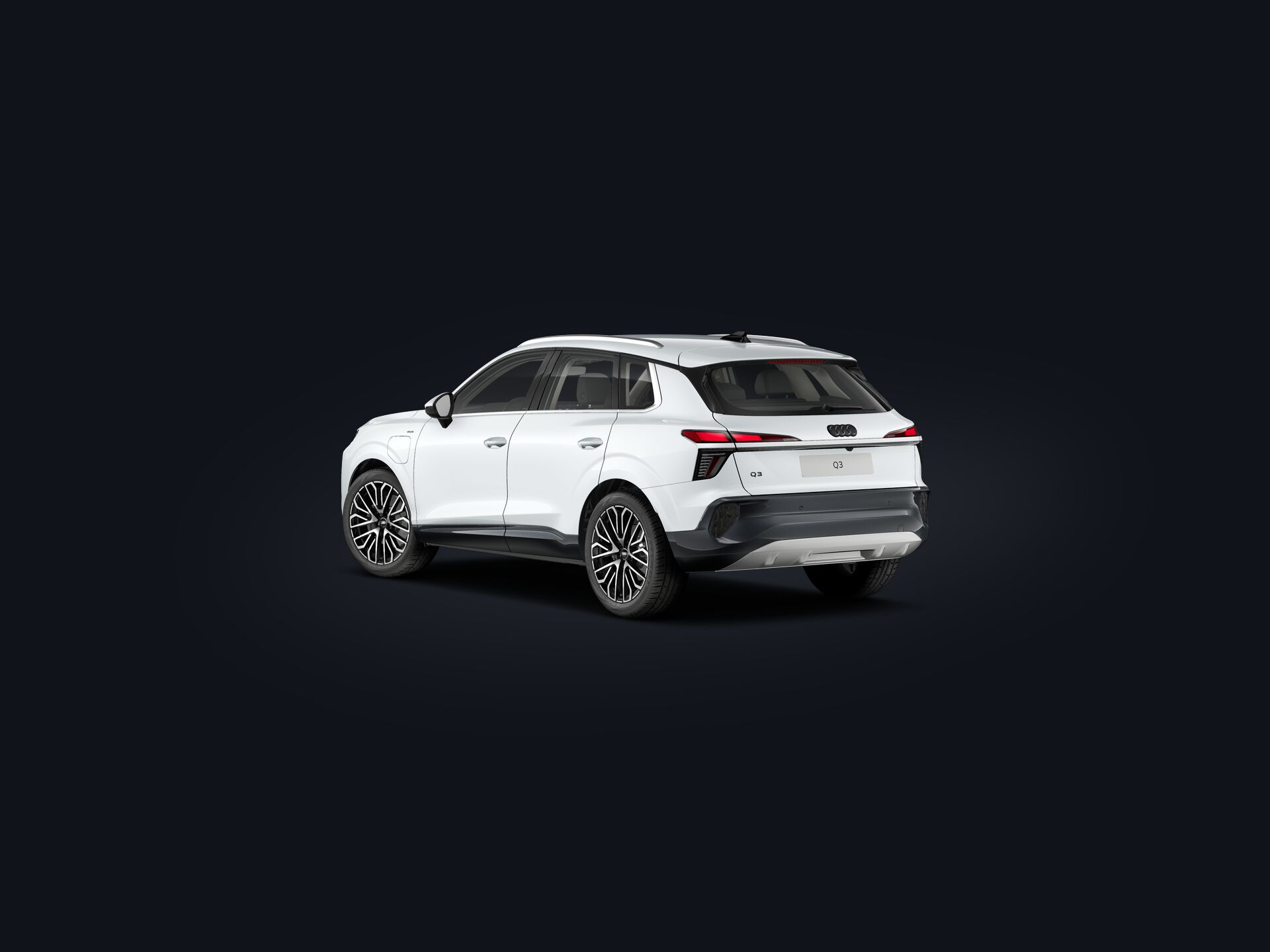Q3 SUV e-hybrid 3/4 rear