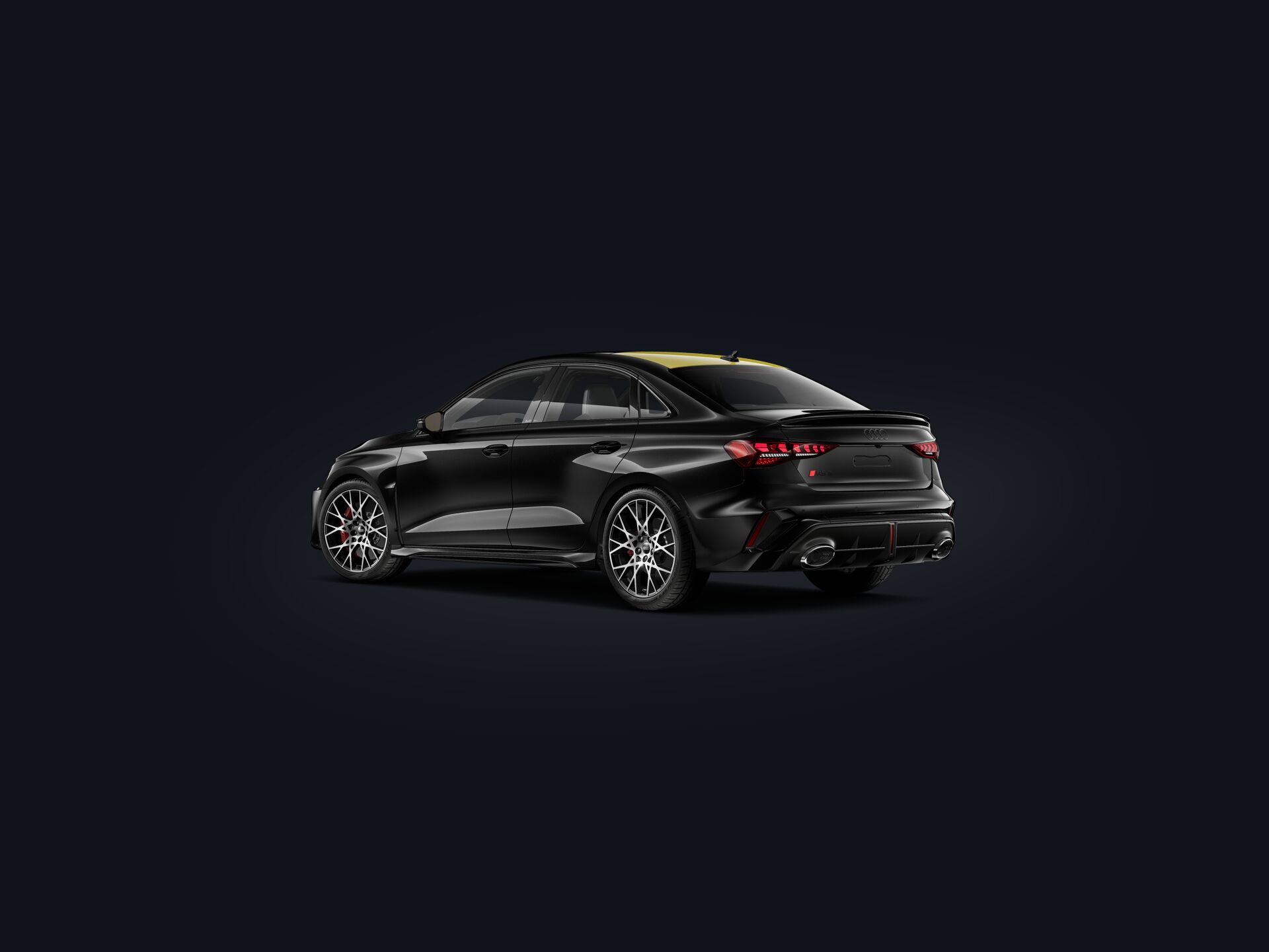 RS 3 Sedan 3/4 rear