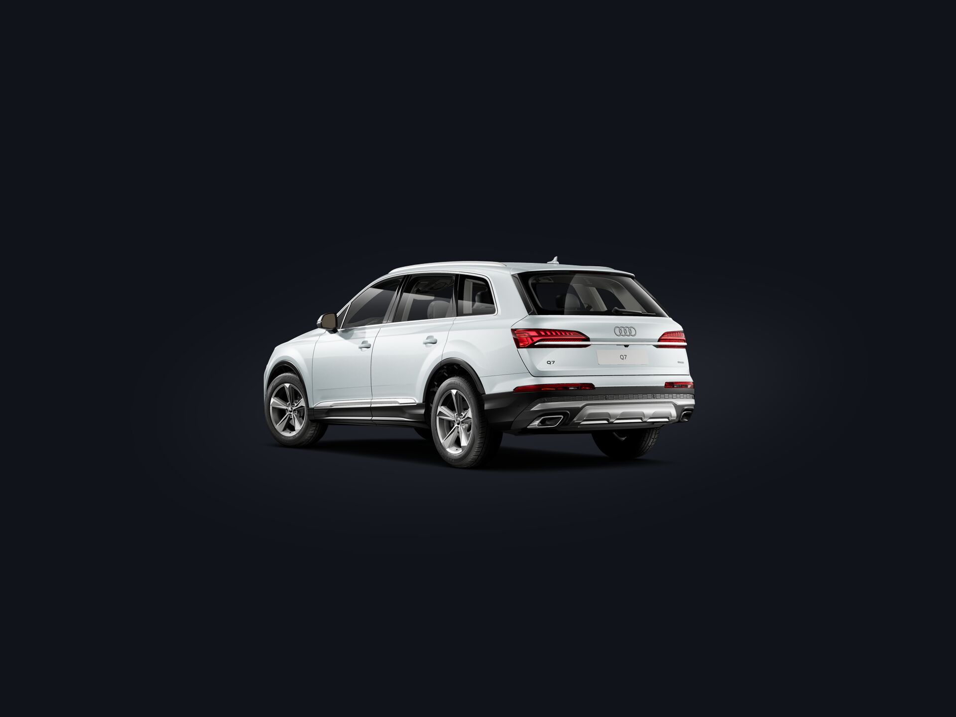 Q7 SUV 3/4 rear