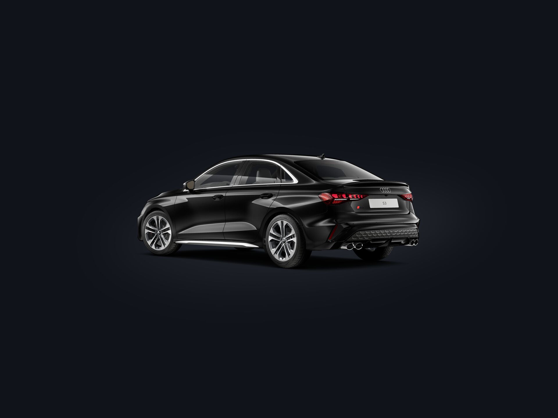 S3 Sedan 3/4 rear