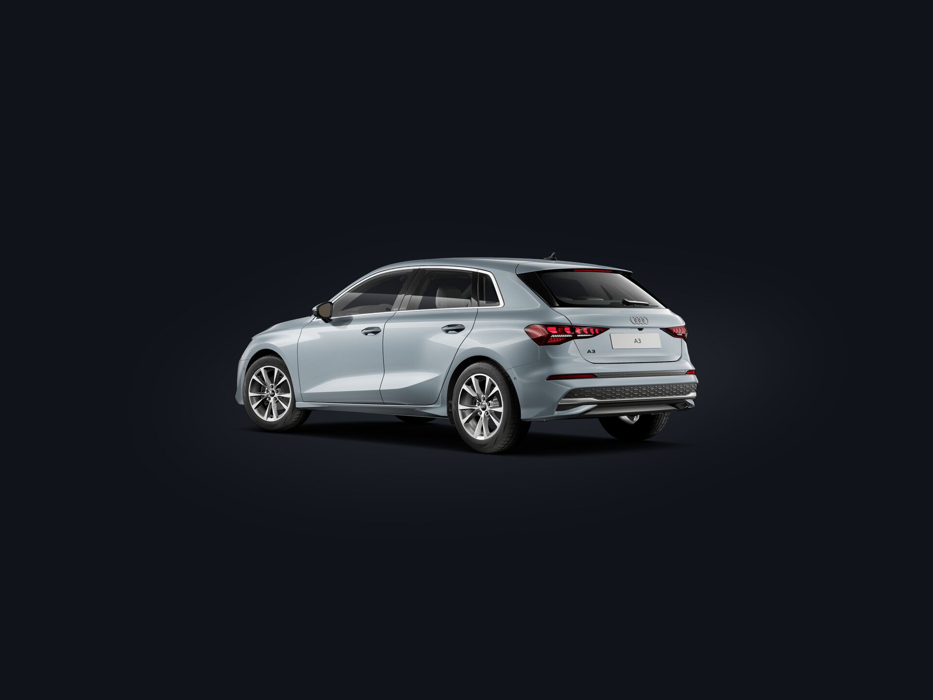 A3 Sportback 3/4 rear