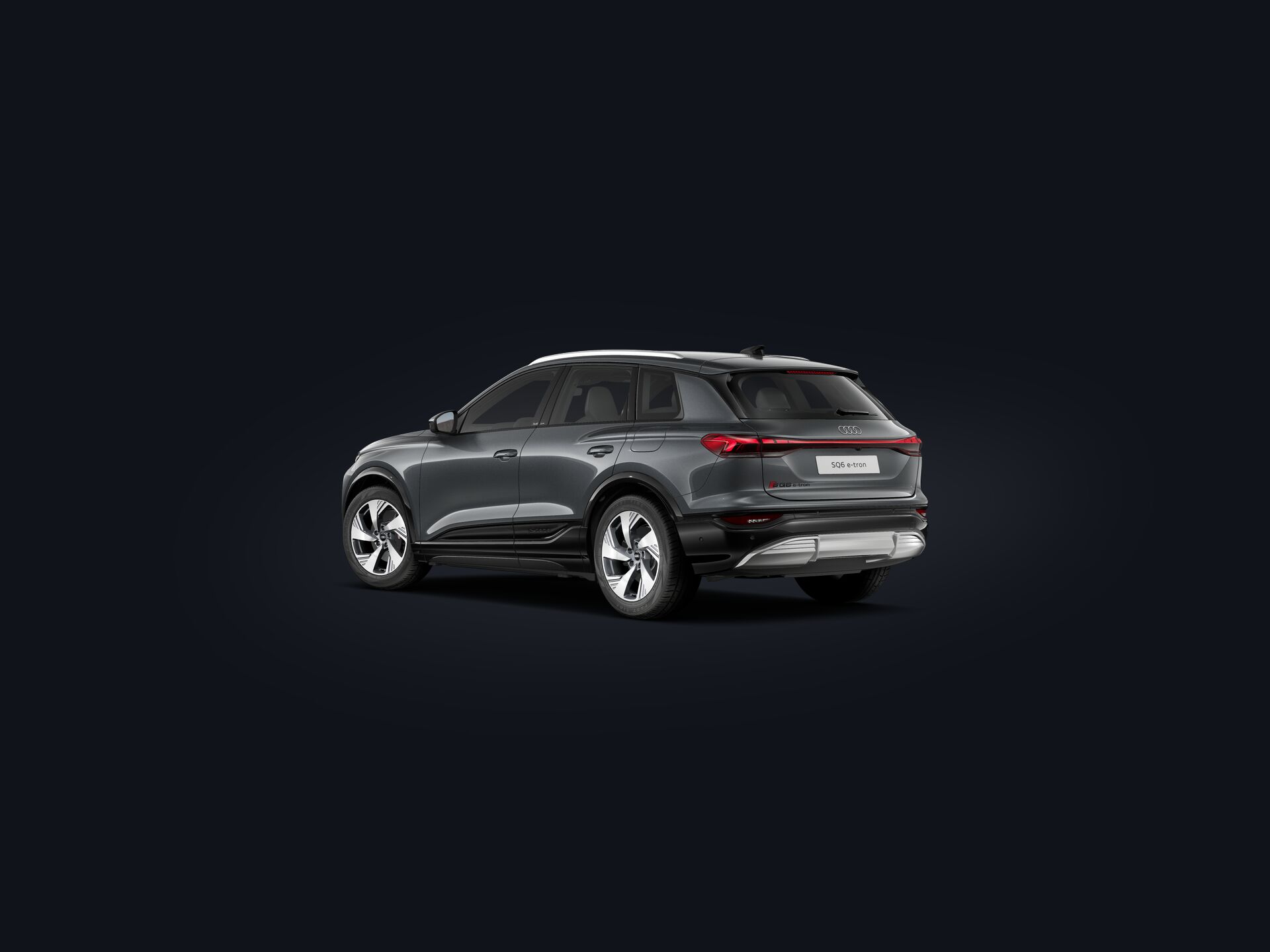 SQ6 e-tron 3/4 rear