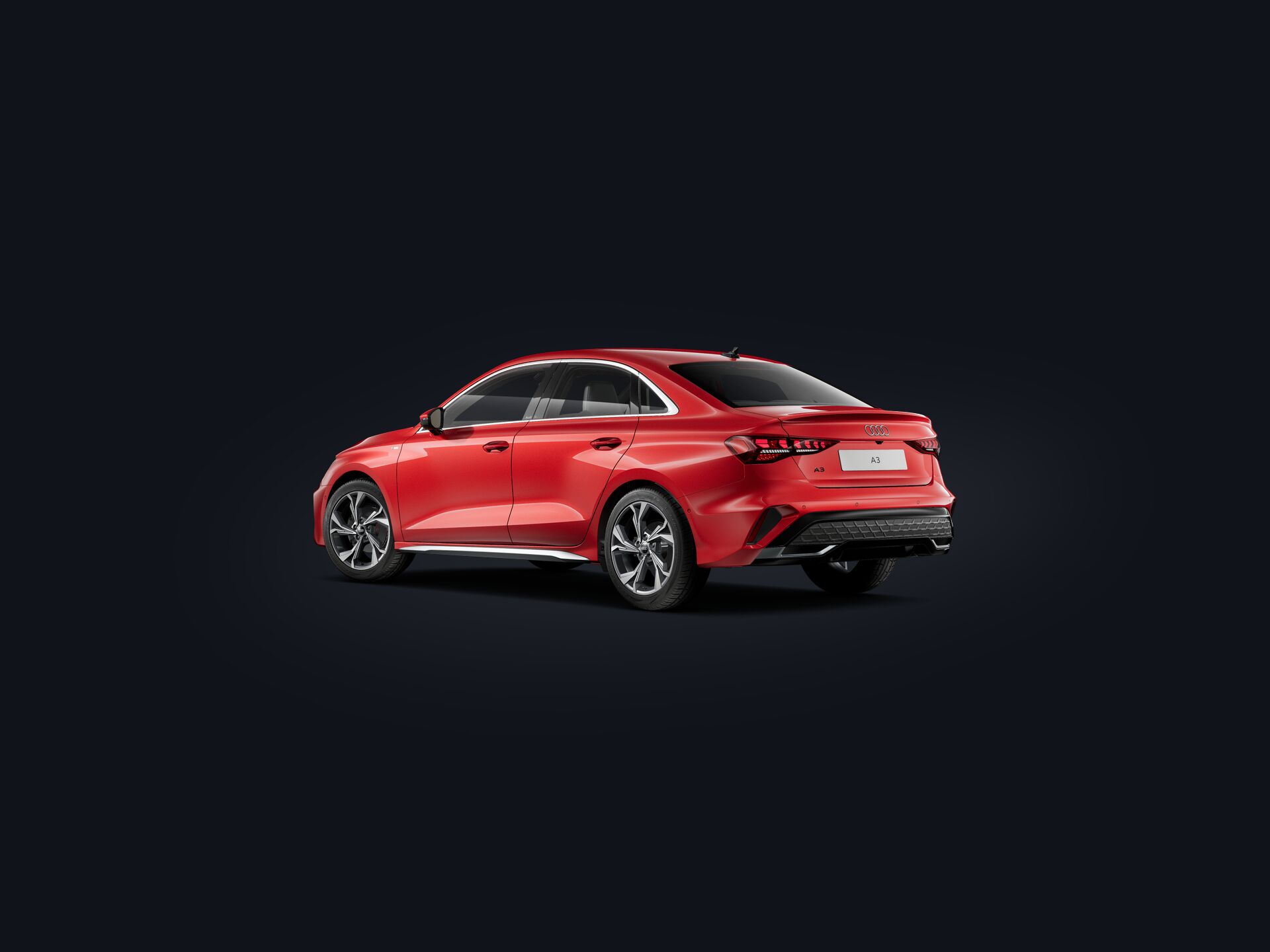 A3 Sedan 3/4 rear