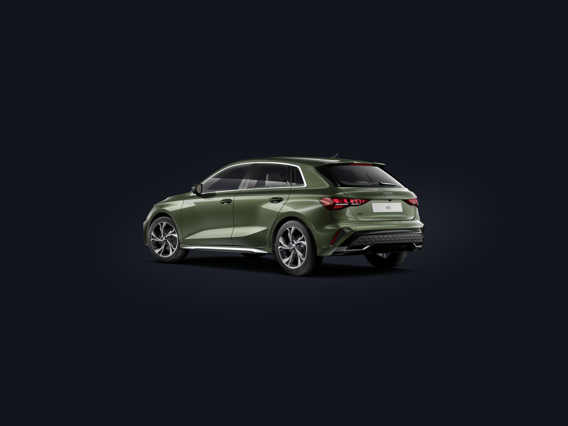 A3 Sportback 3/4 rear