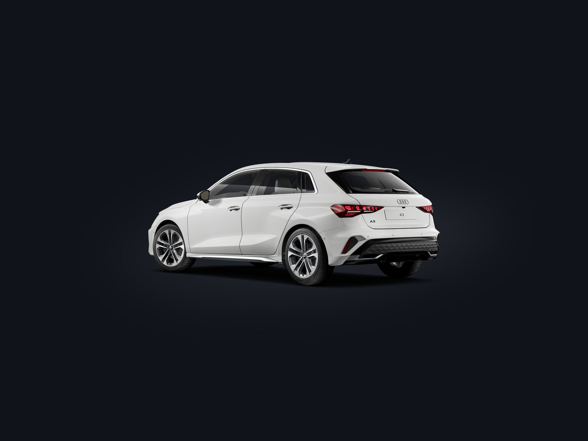 A3 Sportback 3/4 rear