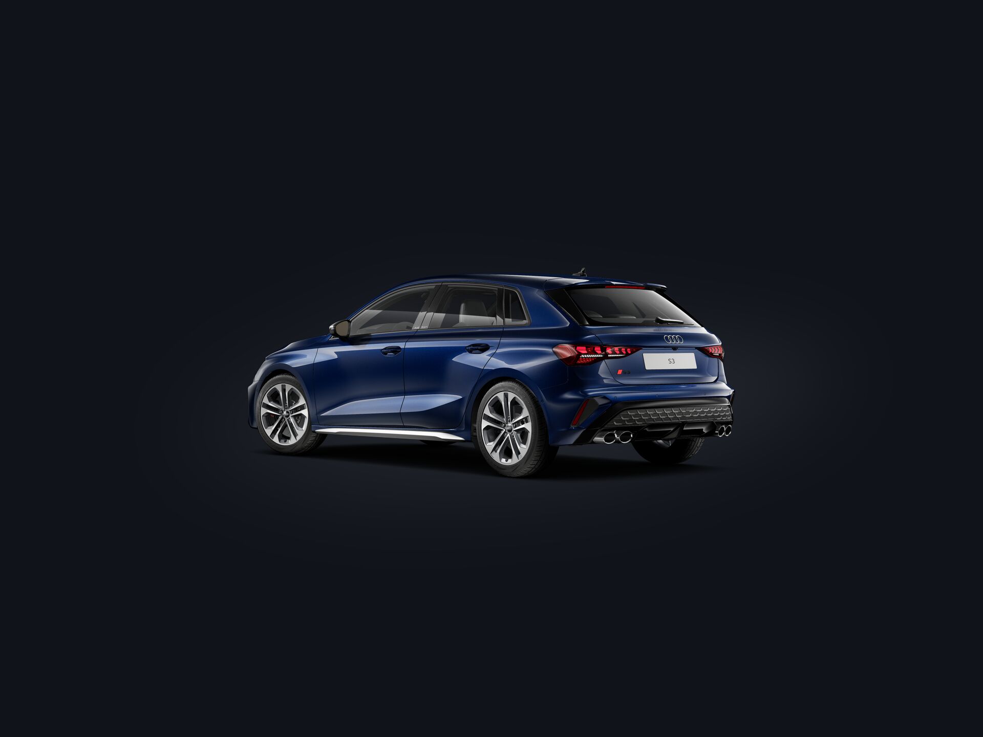 S3 Sportback 3/4 rear