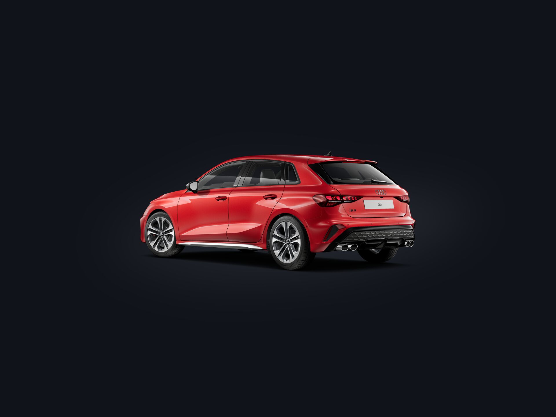 Nuova S3 Sportback 3/4 rear