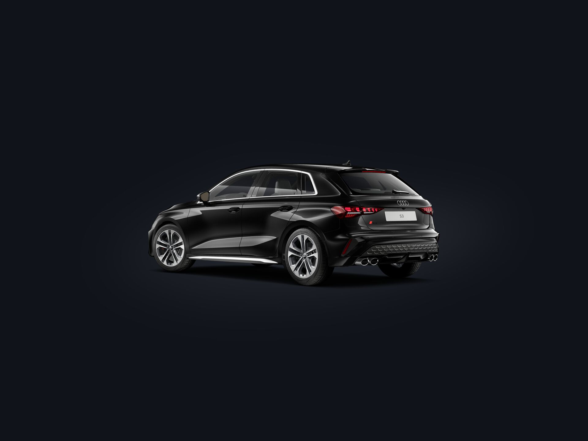 S3 Sportback 3/4 rear