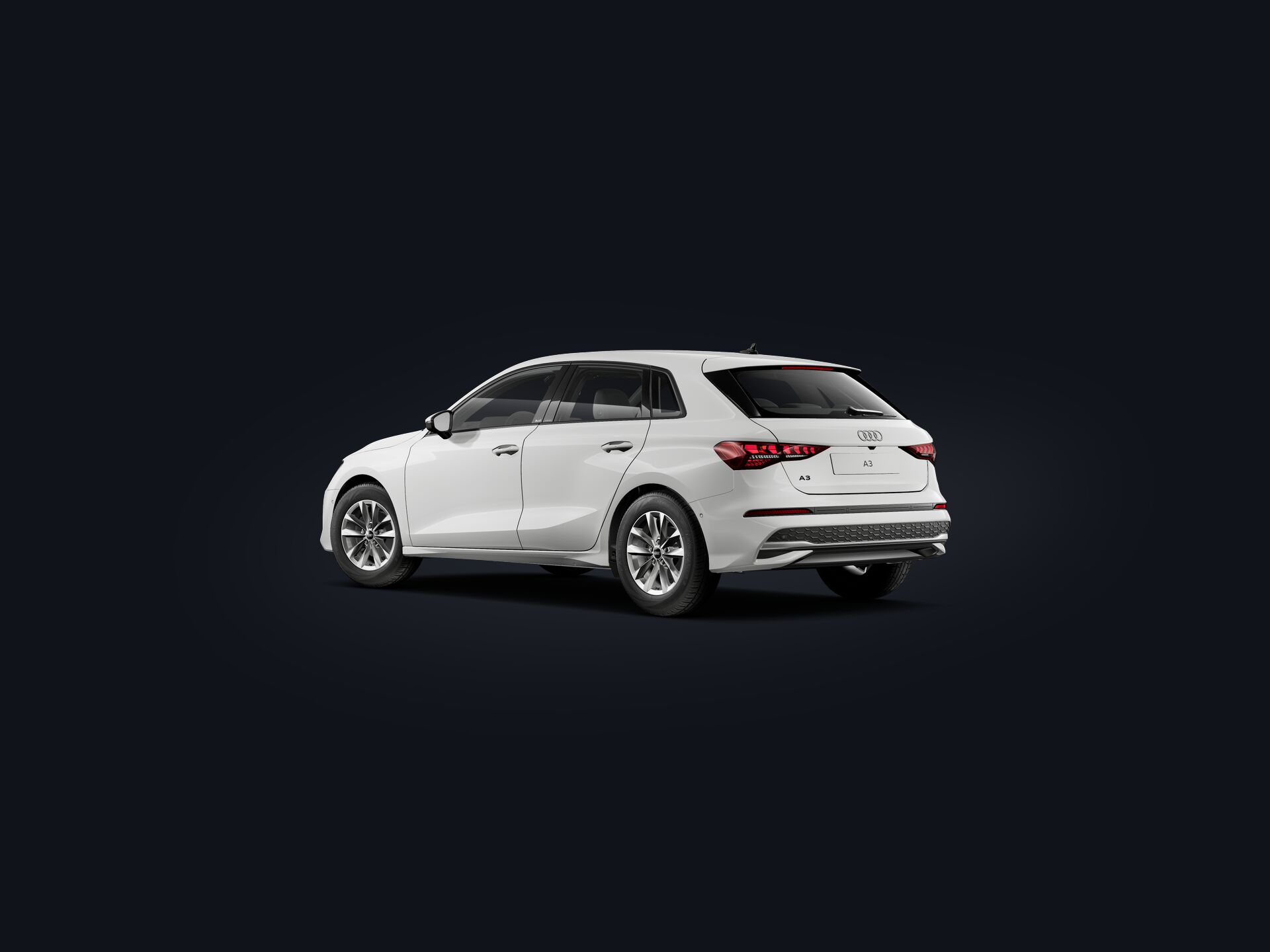 A3 Sportback 3/4 rear