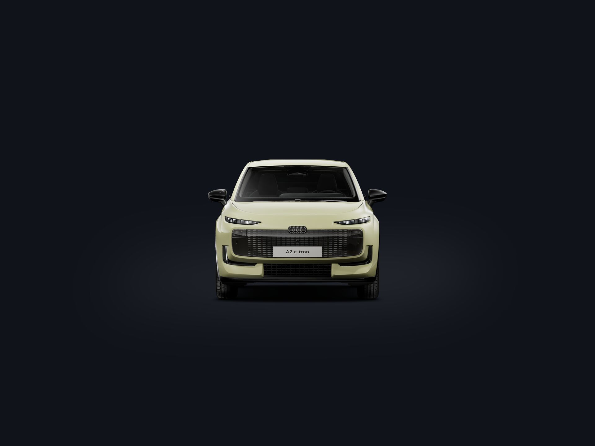 De nieuwe A2 e-tron front