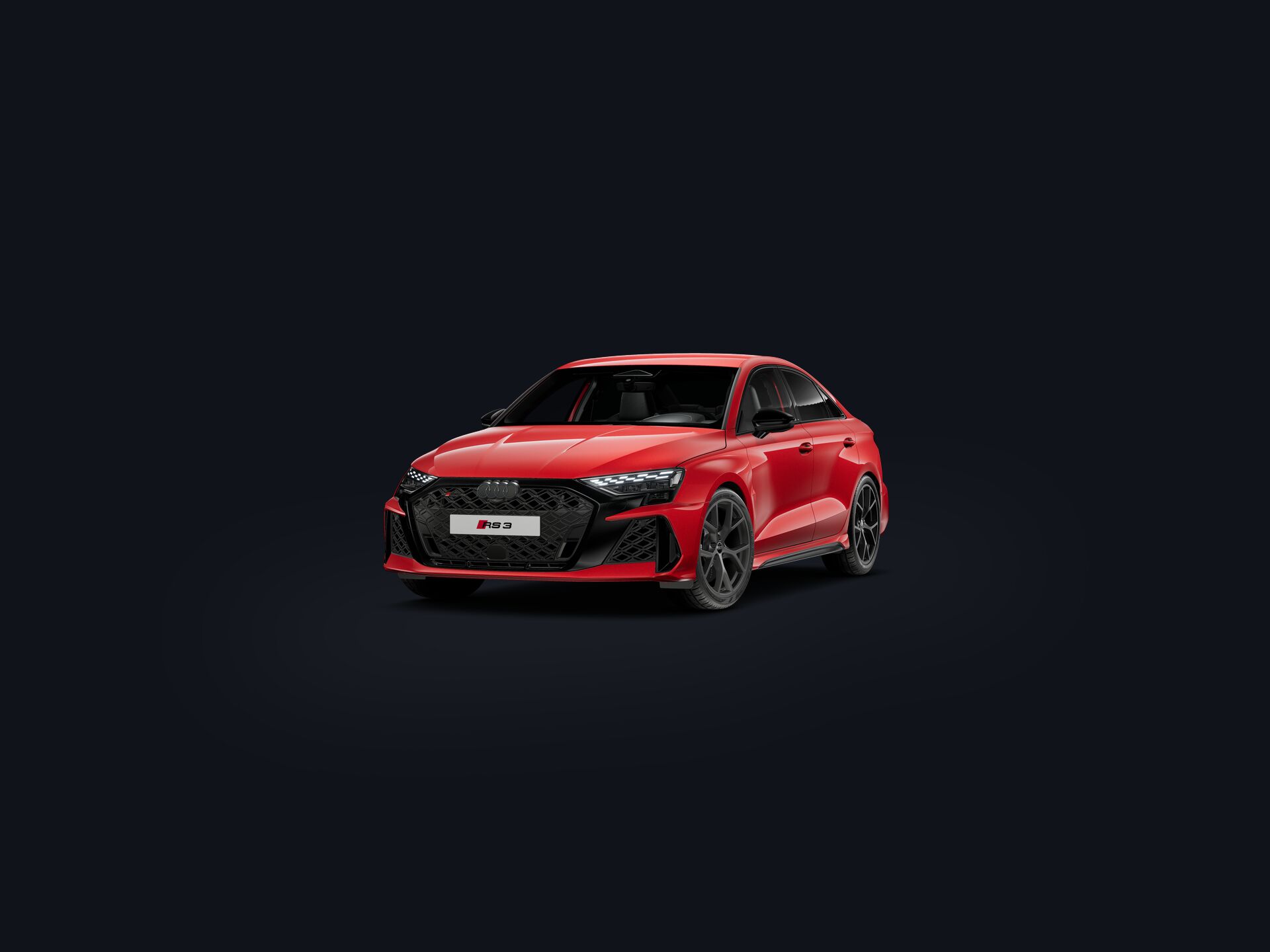 RS 3 Sedan 3/4 front