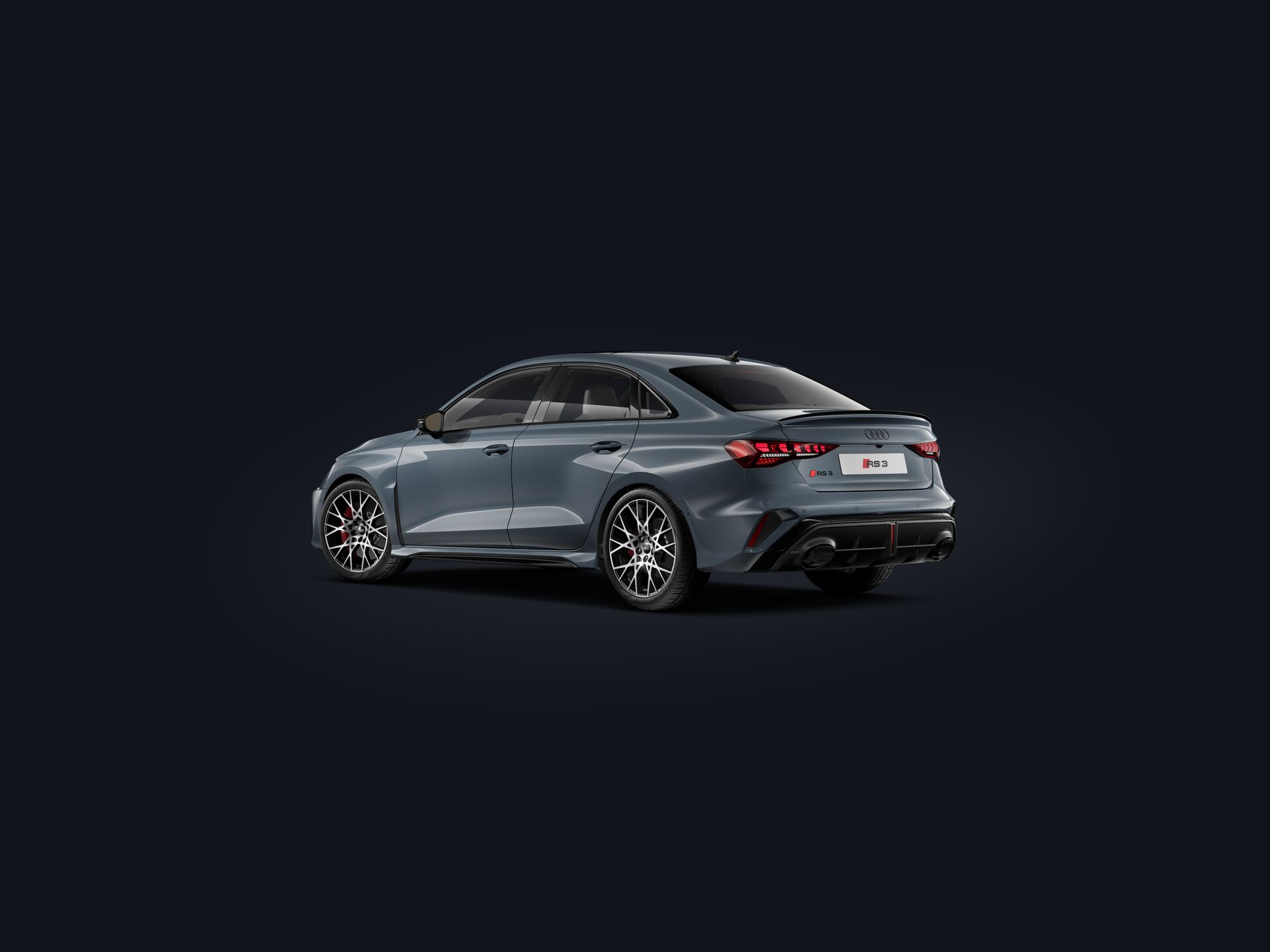 RS 3 Sedan 3/4 rear