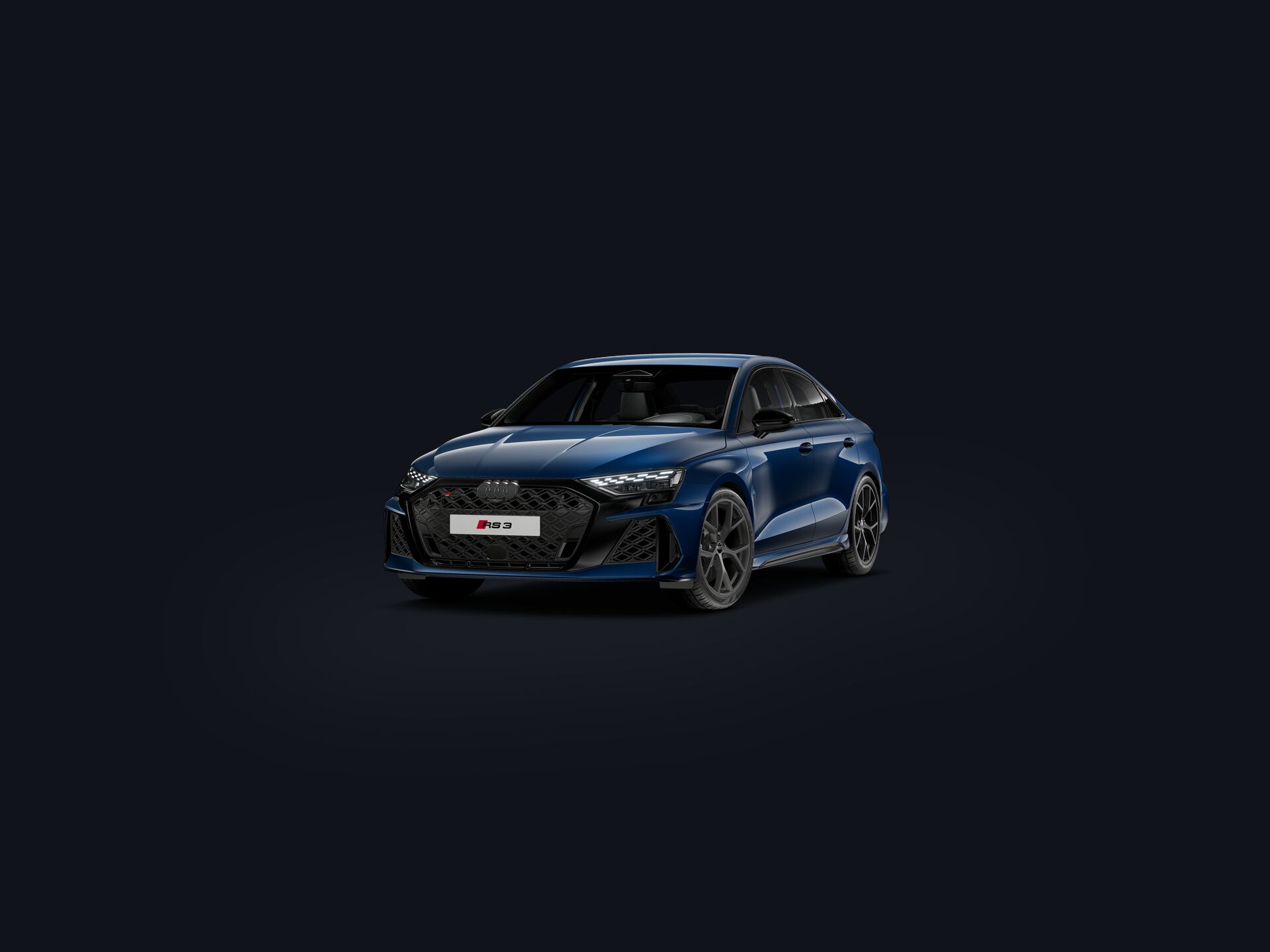 RS 3 Sedan 3/4 front