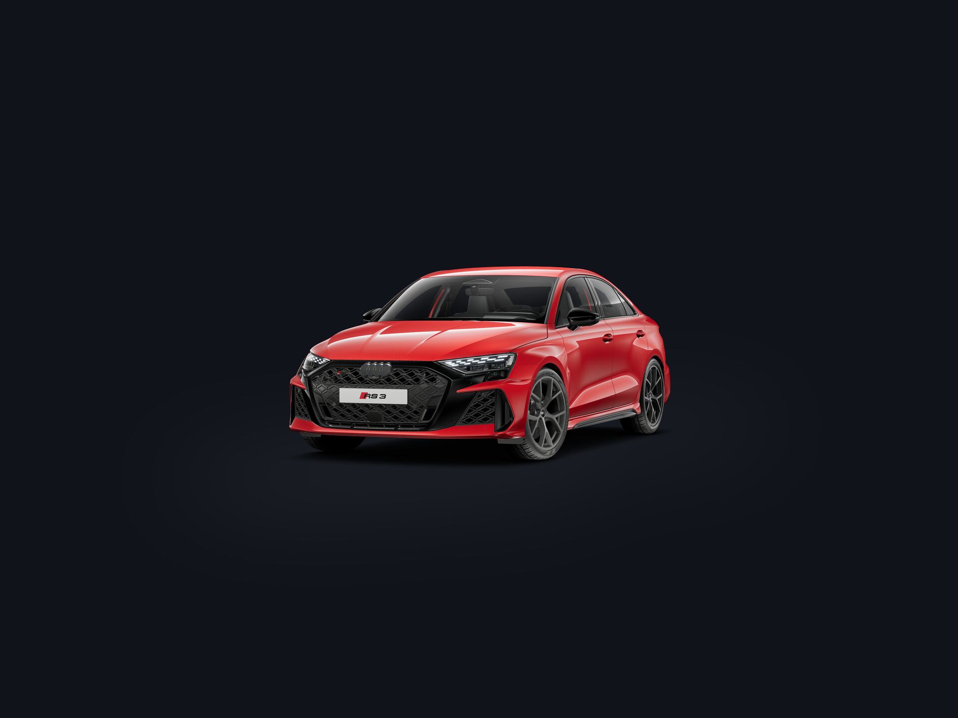 RS 3 Sedan 3/4 front