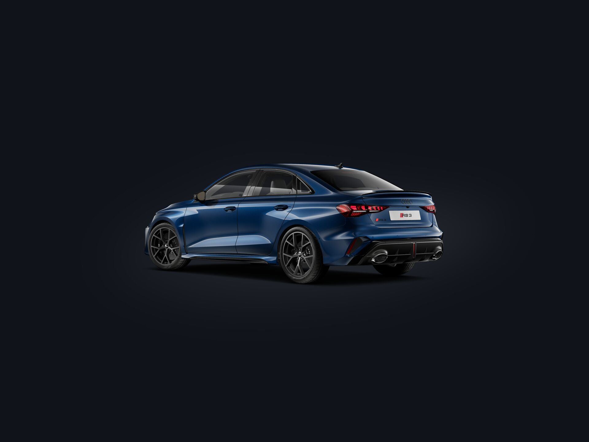 RS 3 Sedan 3/4 rear