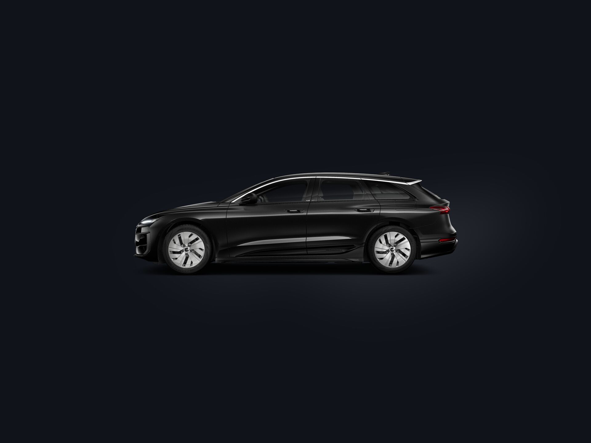 A6 Avant e-tron side