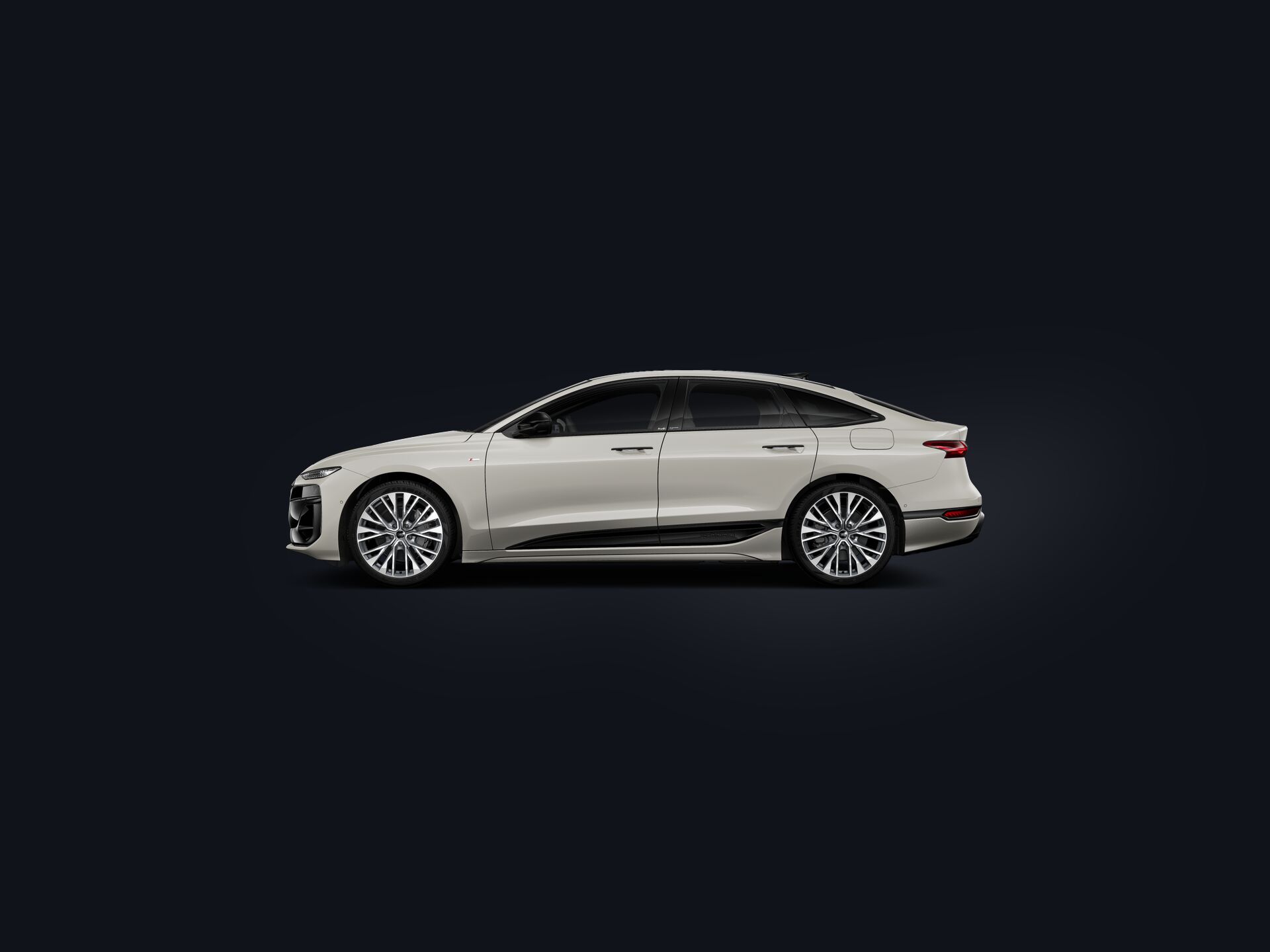 A6 Sportback e-tron side