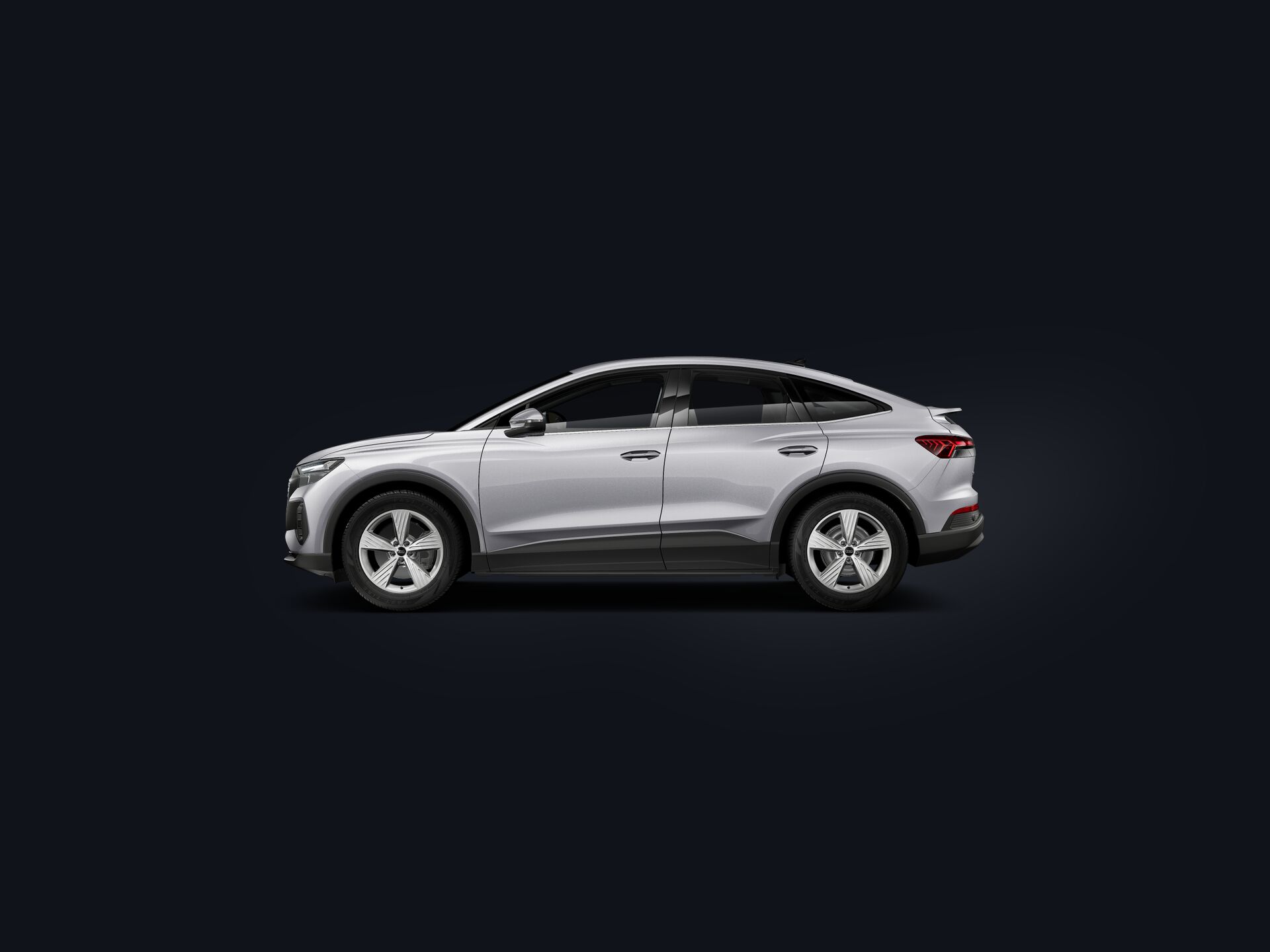 Nowe Q4 Sportback e-tron side