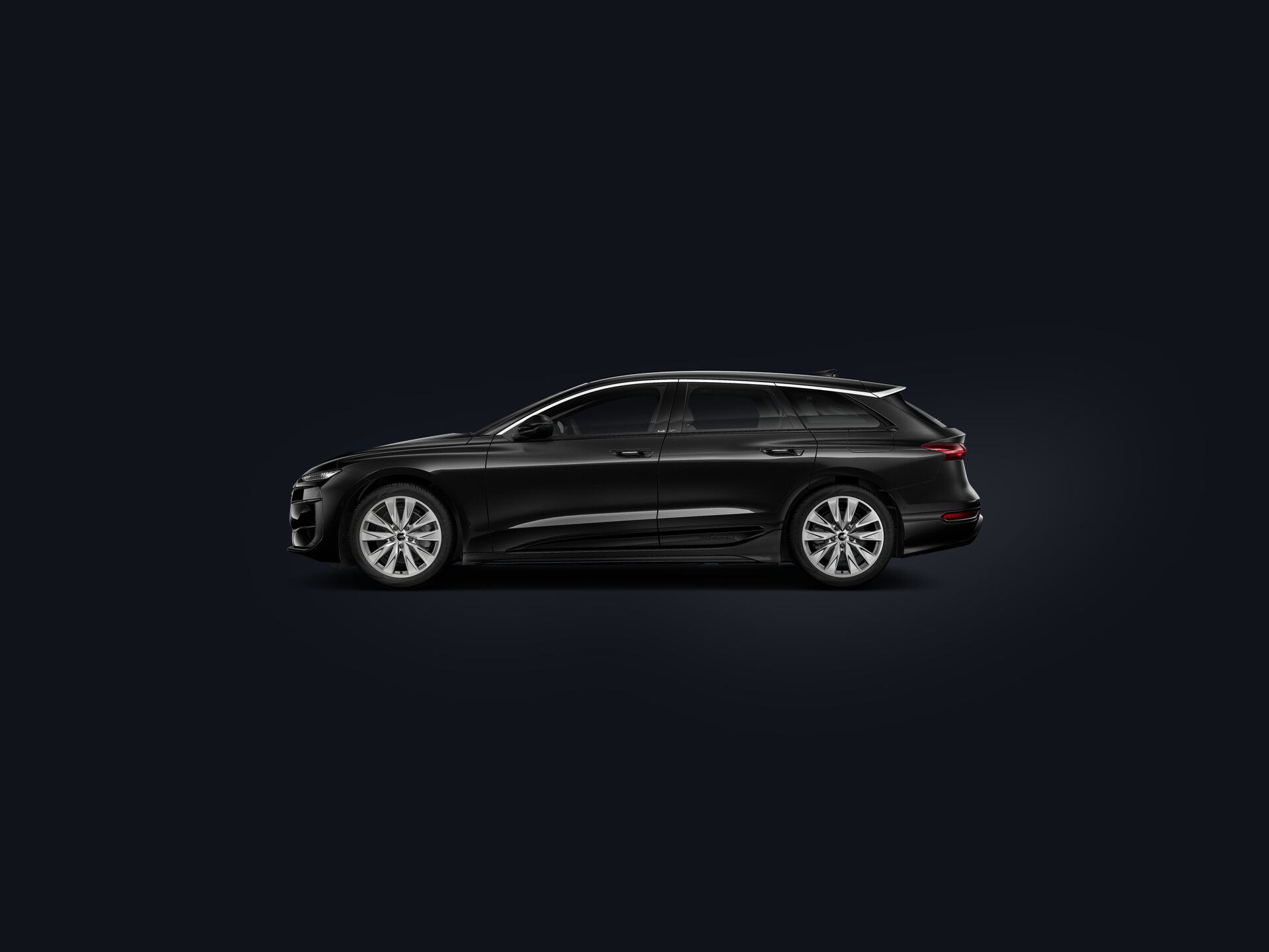 A6 Avant e-tron side