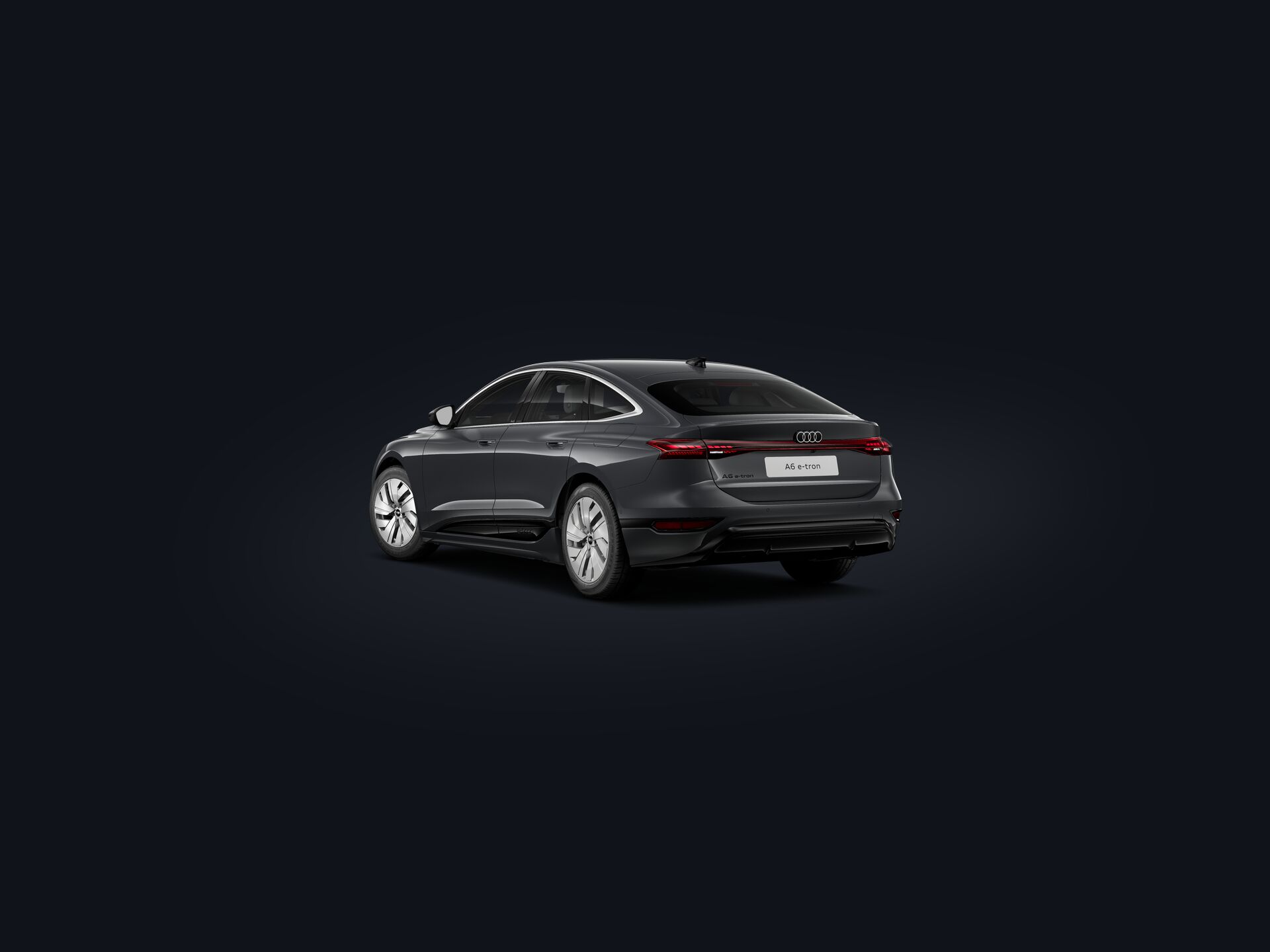A6 Sportback e-tron 3/4 rear