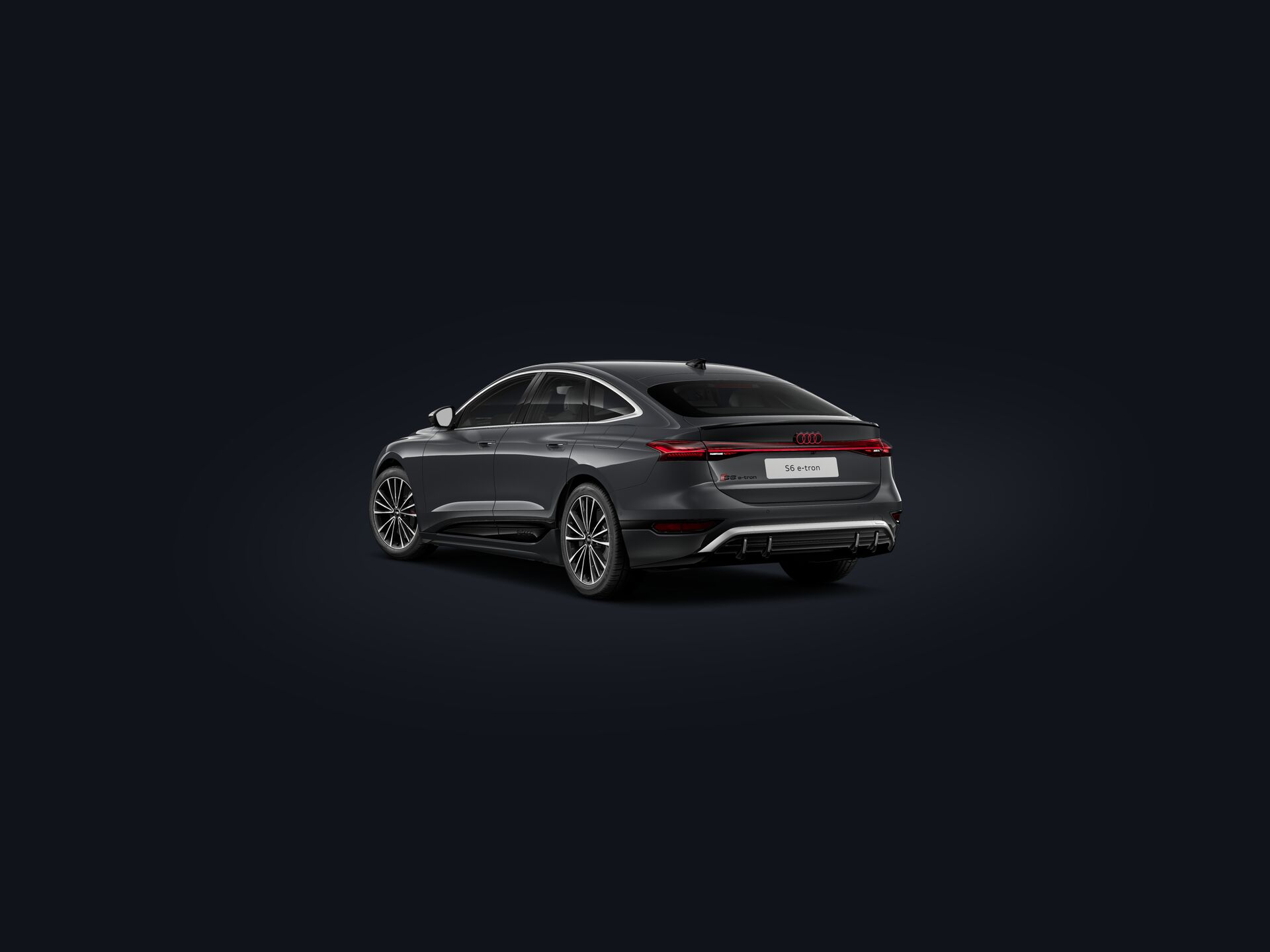 S6 Sportback e-tron 3/4 rear