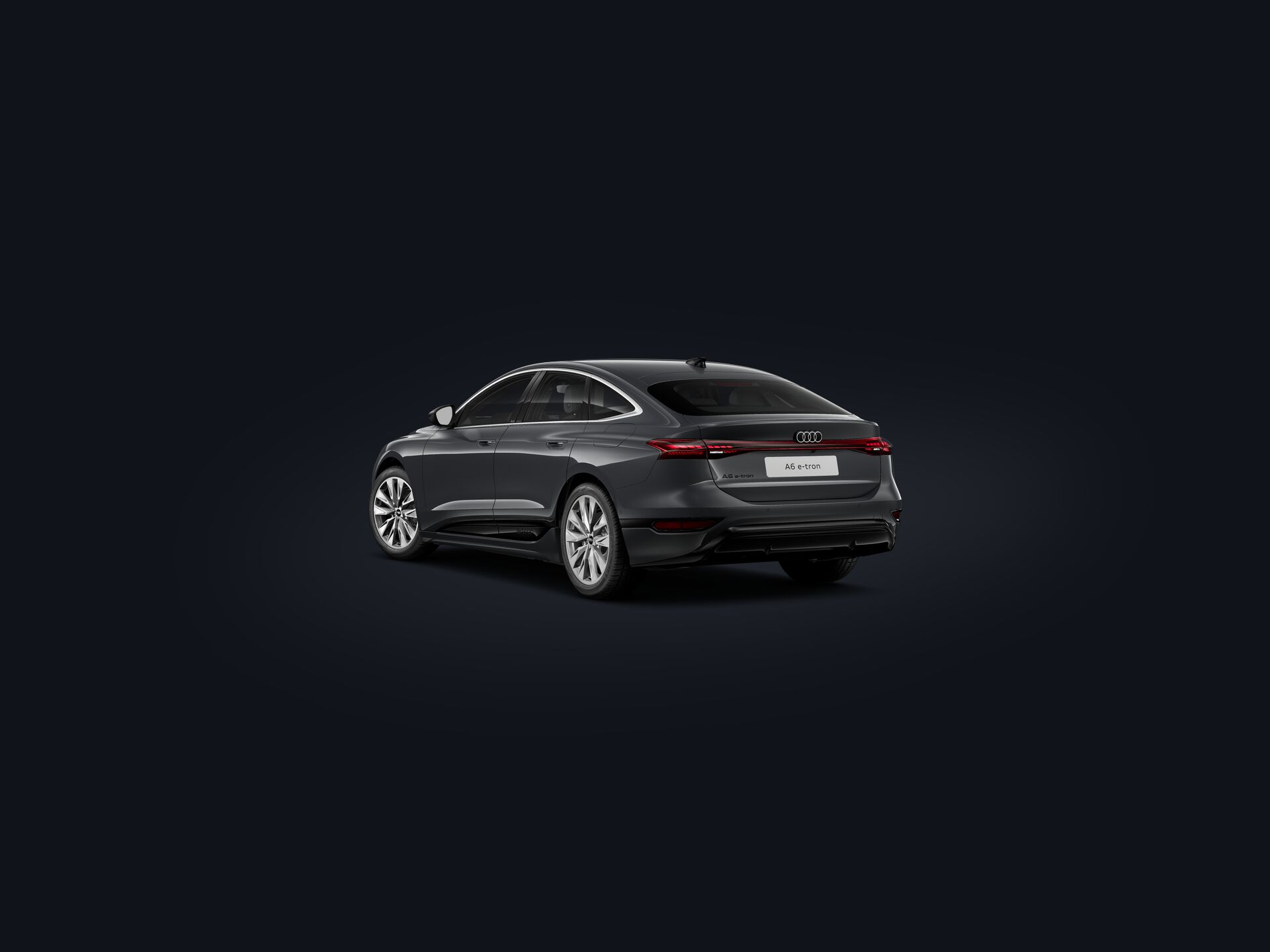 A6 Sportback e-tron 3/4 rear
