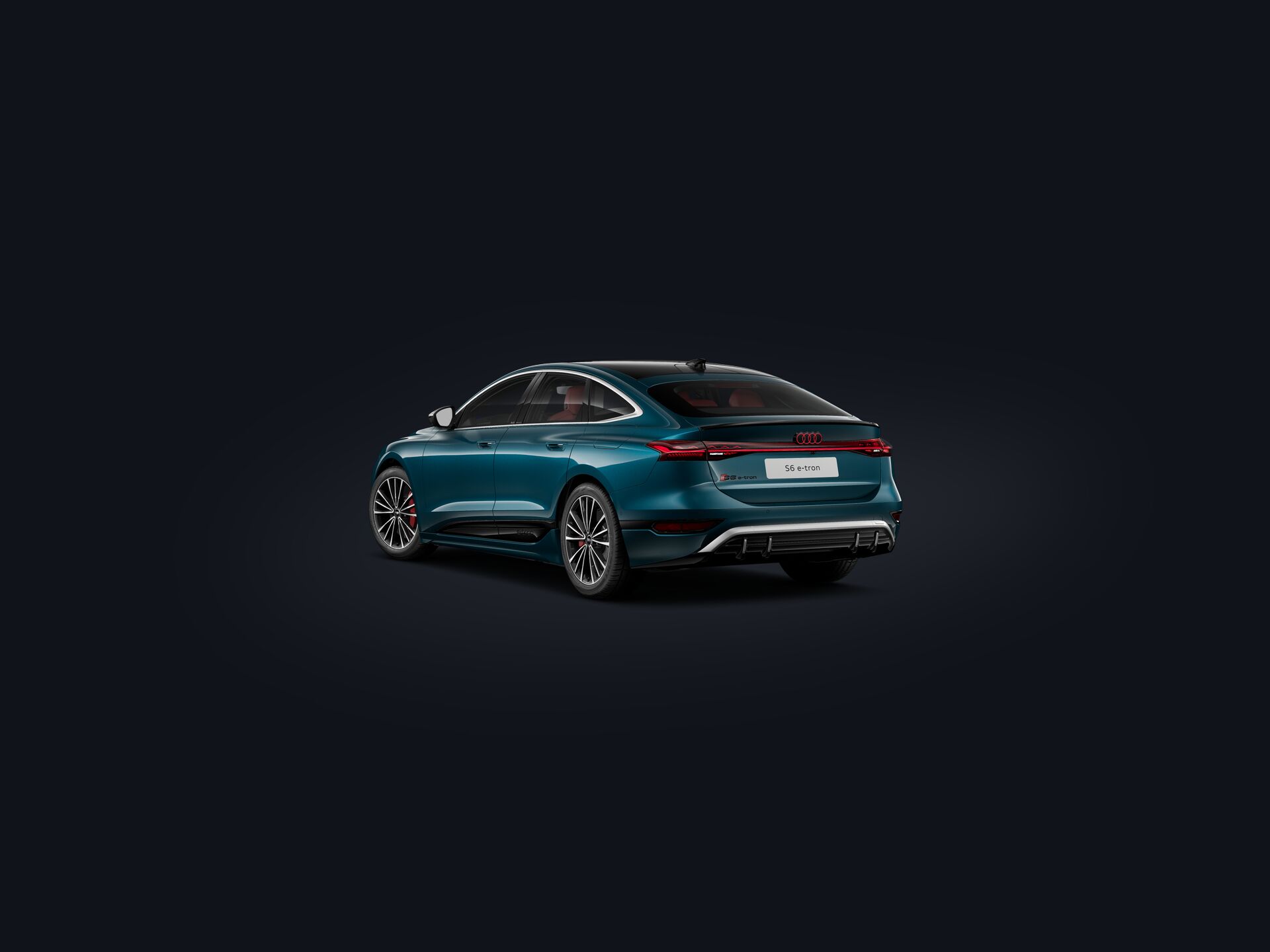 S6 Sportback e-tron 3/4 rear