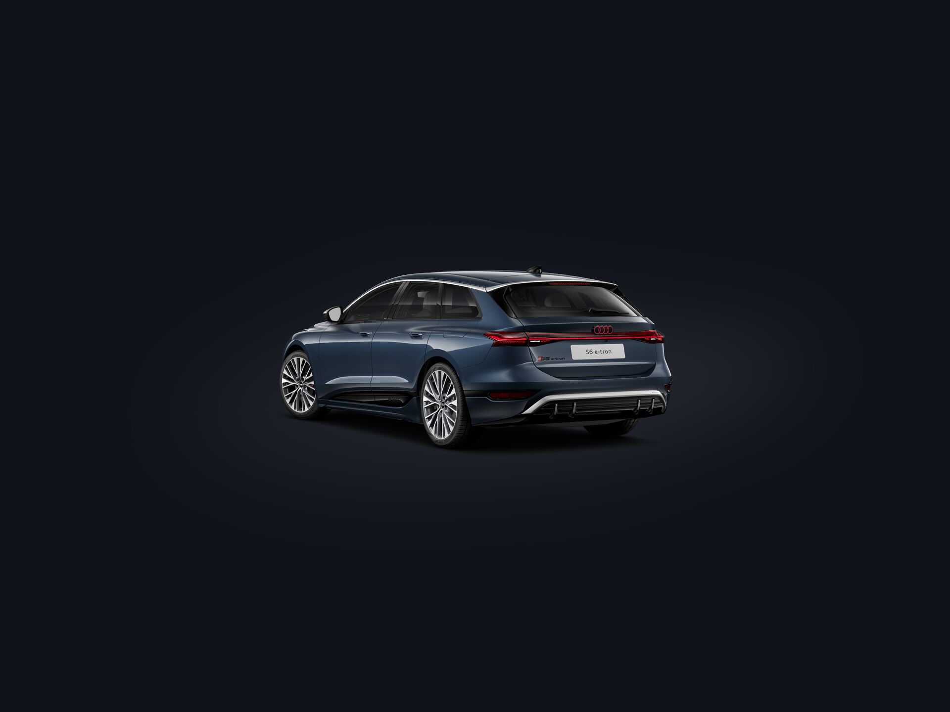 S6 Avant e-tron 3/4 rear